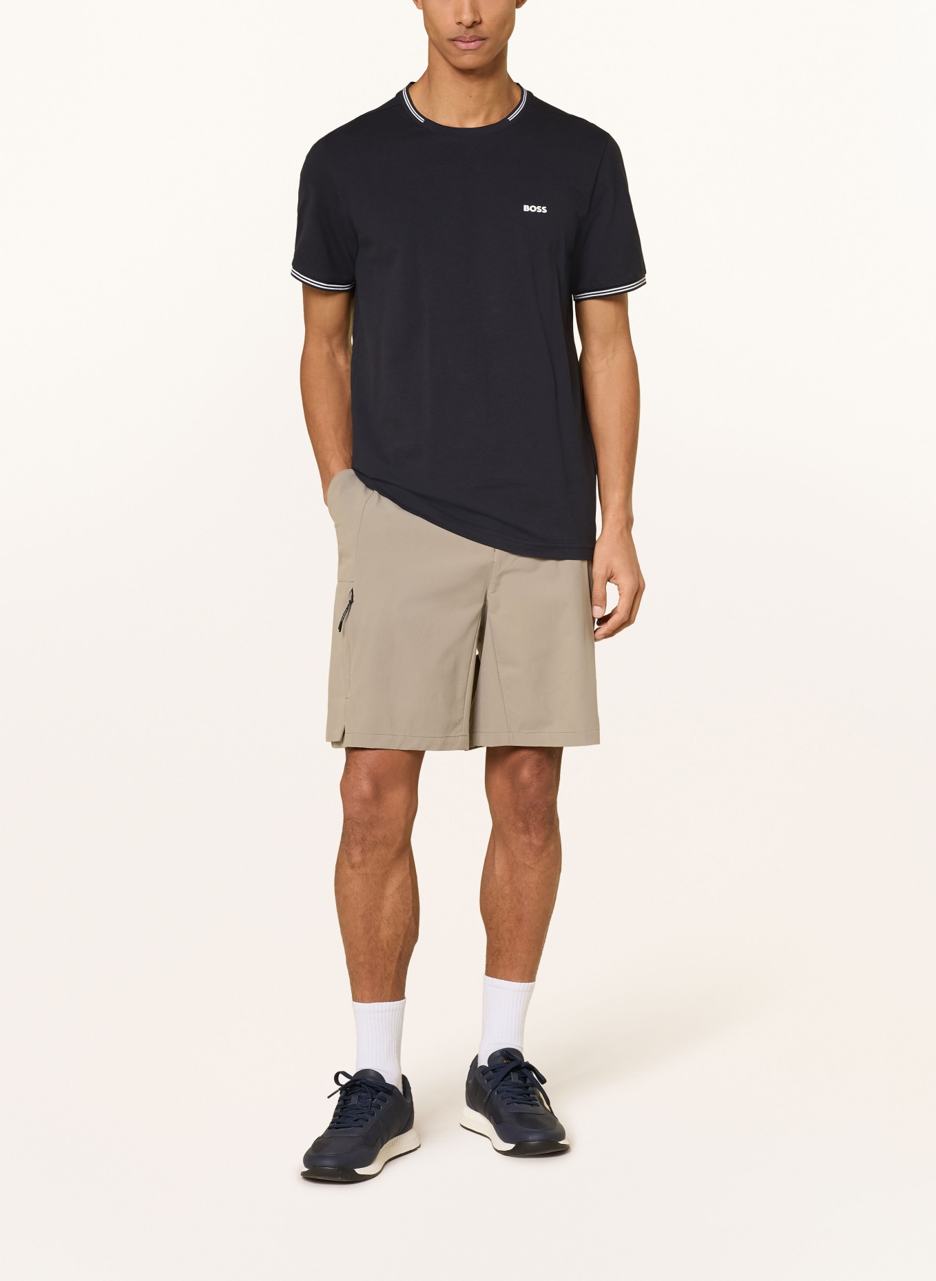 BOSS Shorts GLOBE Relaxed Fit: GRÜN