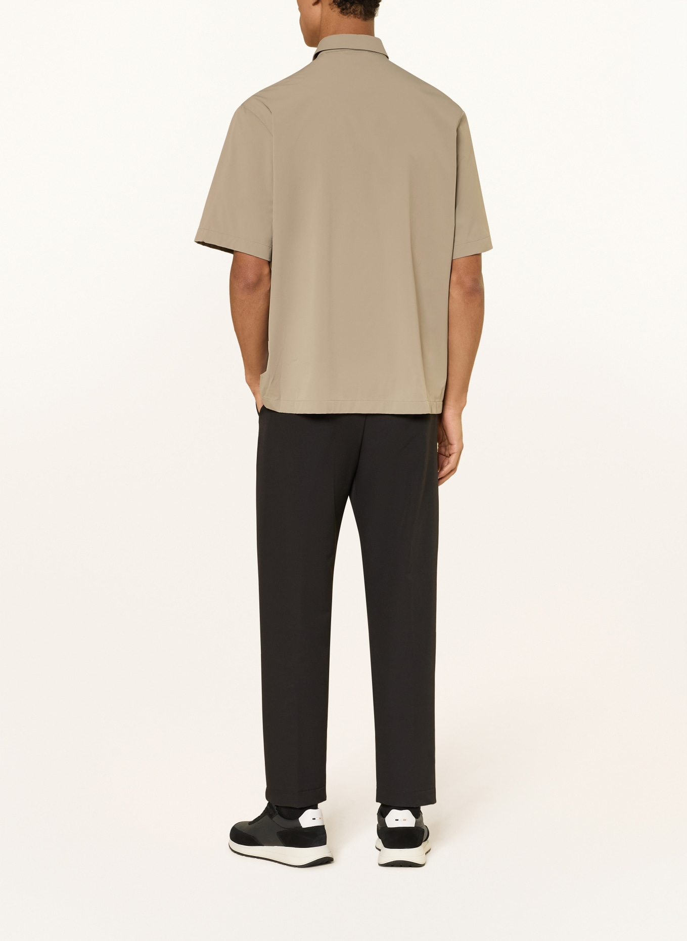 BOSS Overhemd TERRACE Comfort Fit: LICHTBRUIN