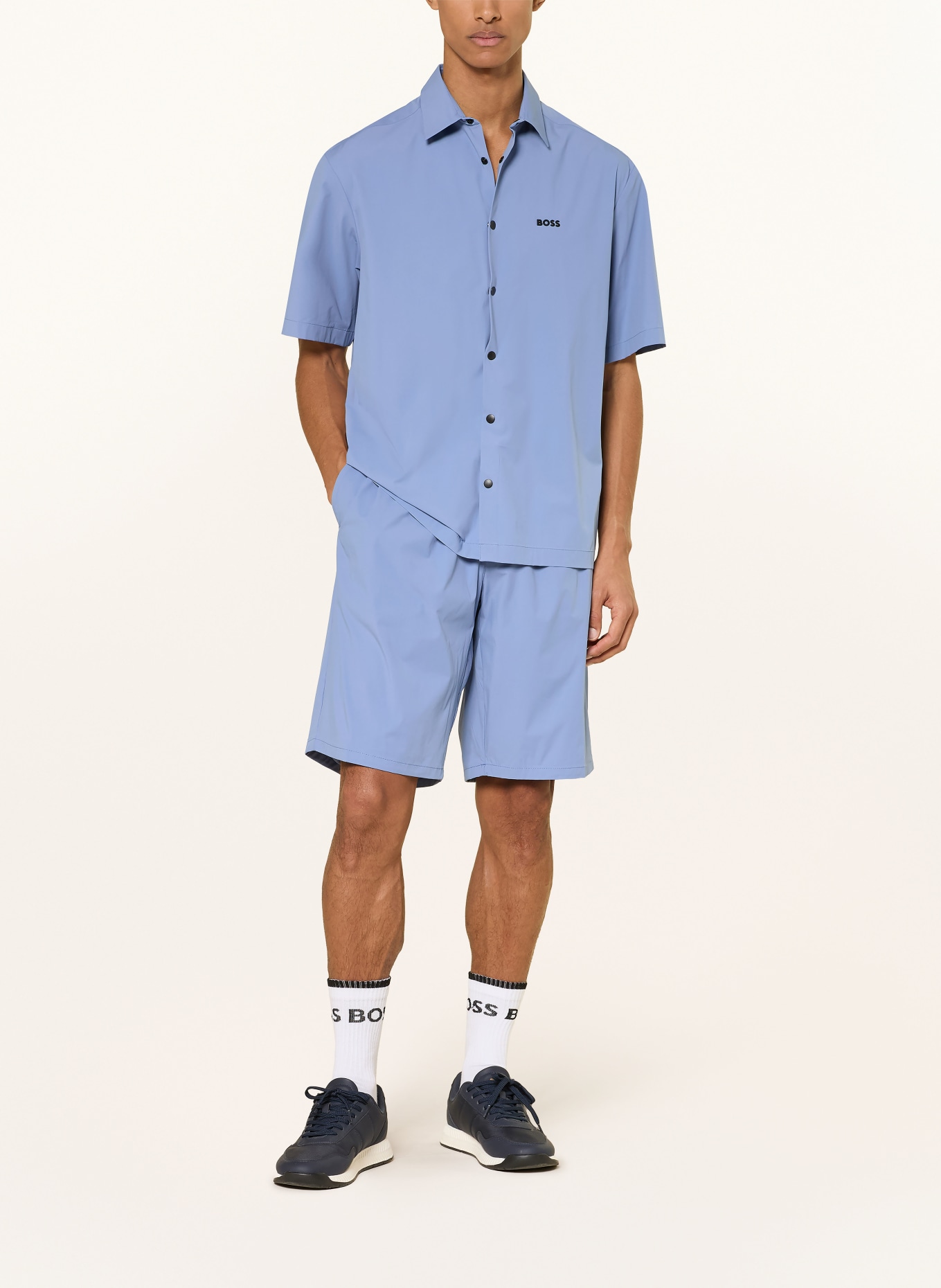 BOSS Korte broeken: BLAUW