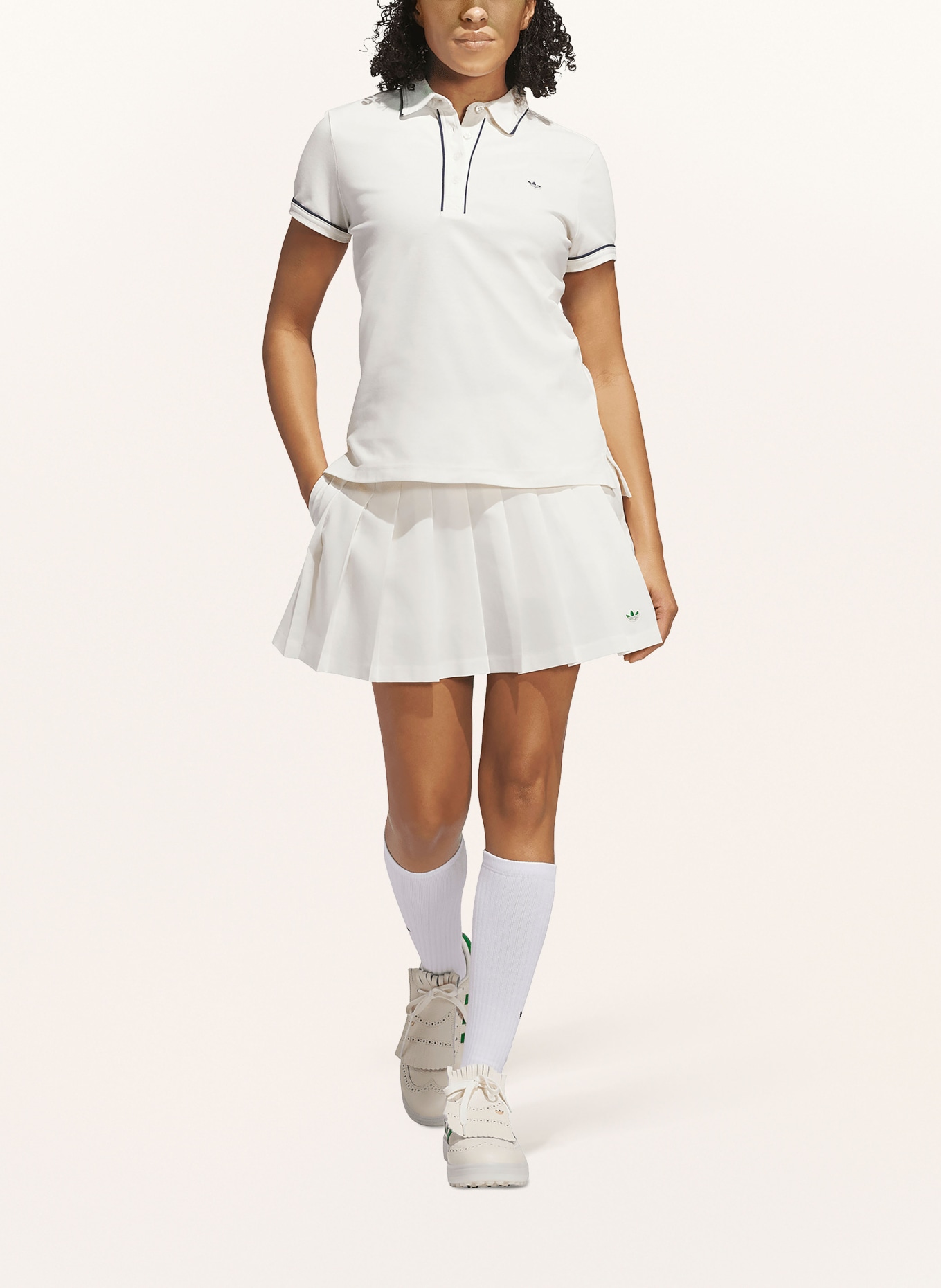 adidas Originals Jupe de golf ORIGINALS PLISSÉE: BLANC