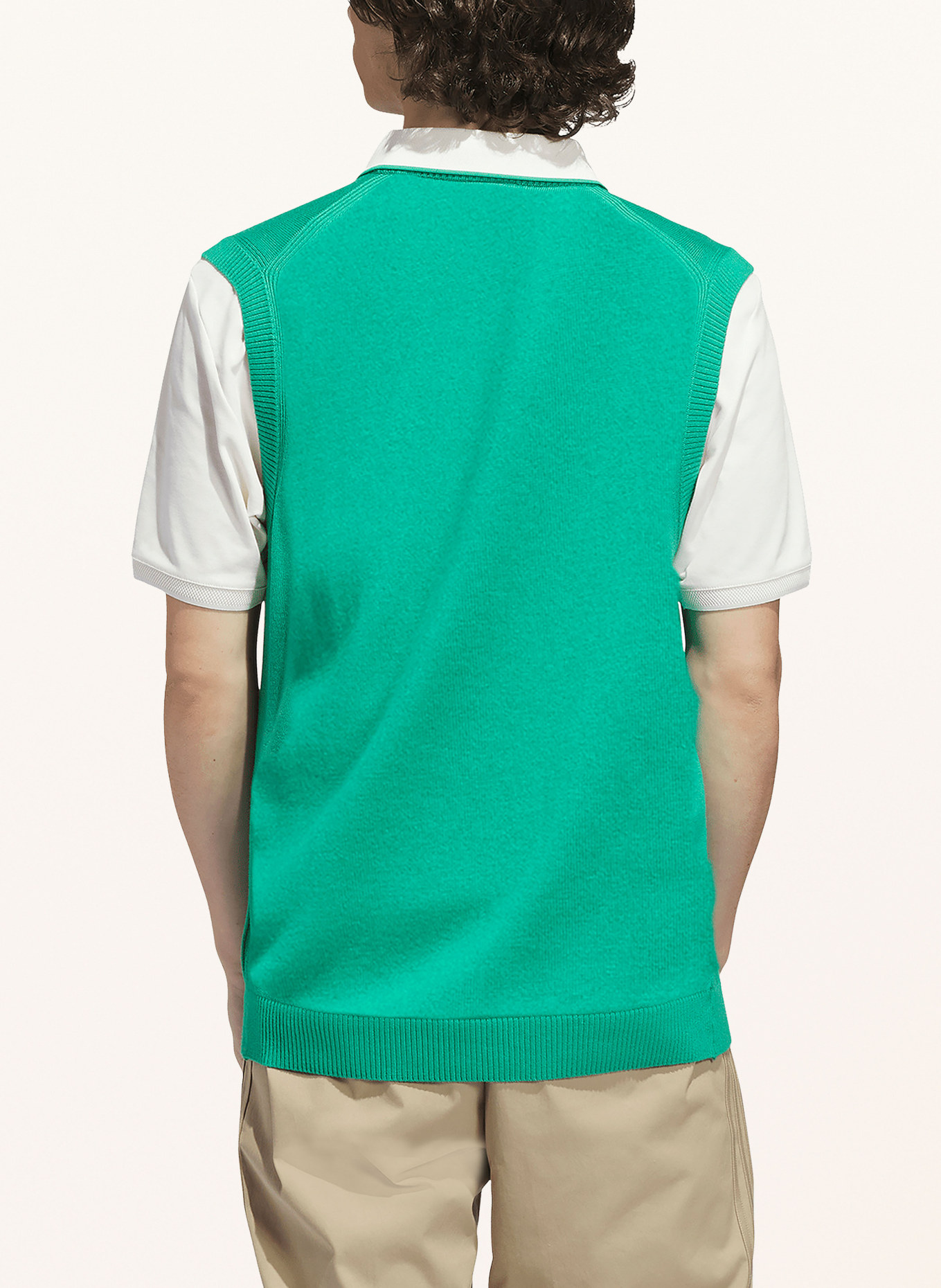 adidas Originals Vest ORIGINALS CASHMERE BLEND: GROEN