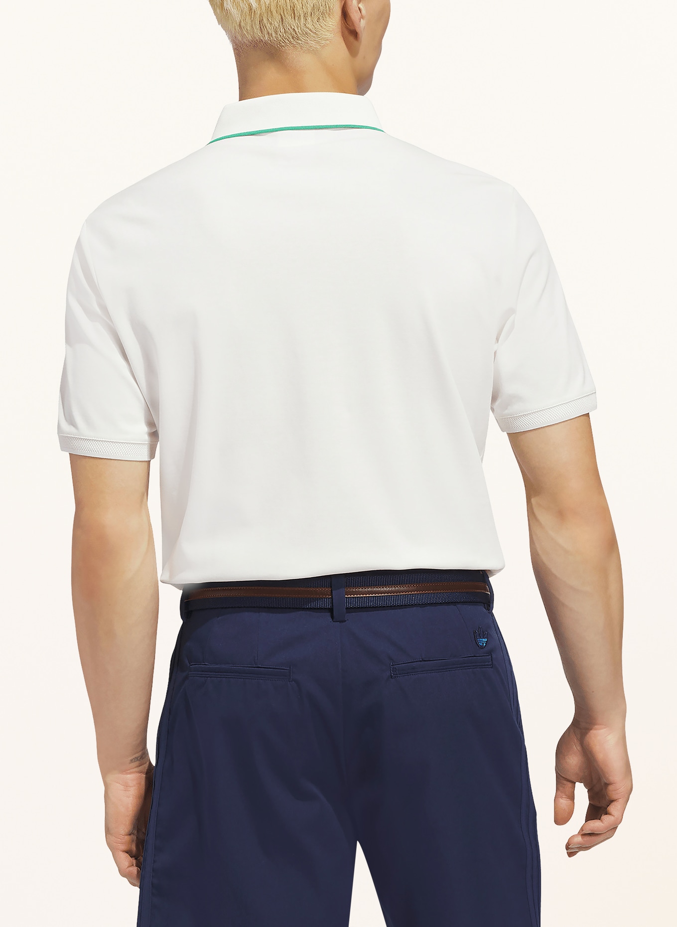 adidas Originals Piqué-poloshirt ORIGINALS TWISTKNIT TREFOIL: ECRU