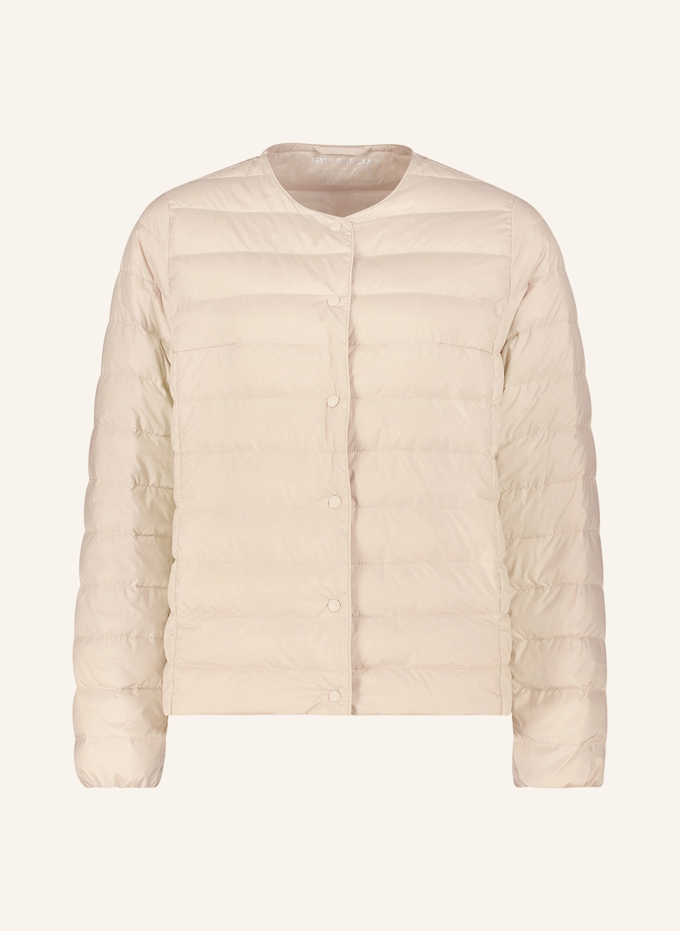 Betty Barclay Lightweight down jacket: LIGHT BROWN