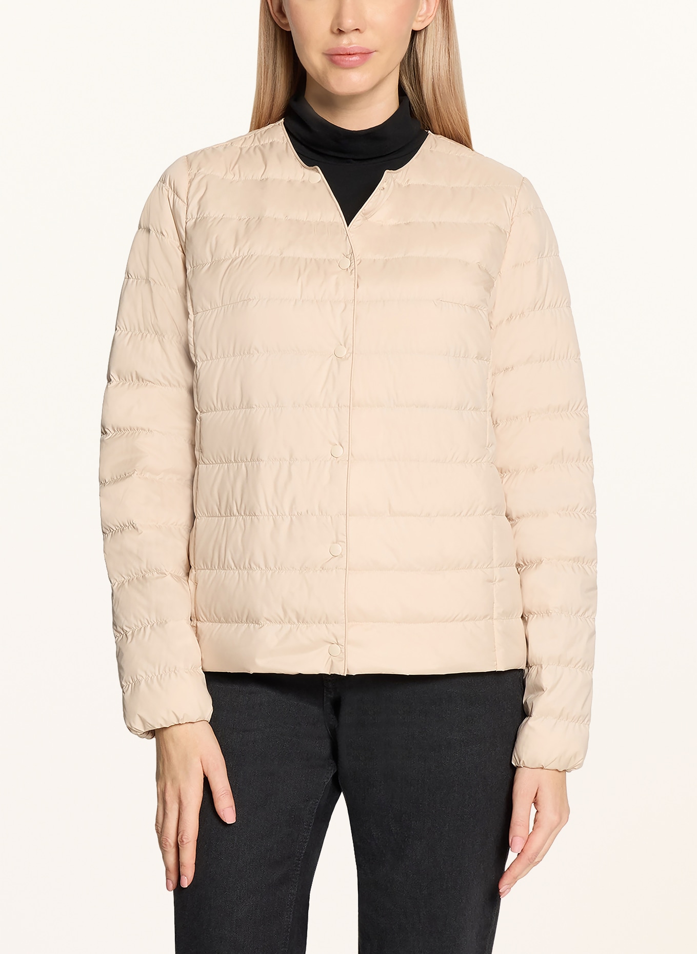 Betty Barclay Lightweight down jacket: LIGHT BROWN