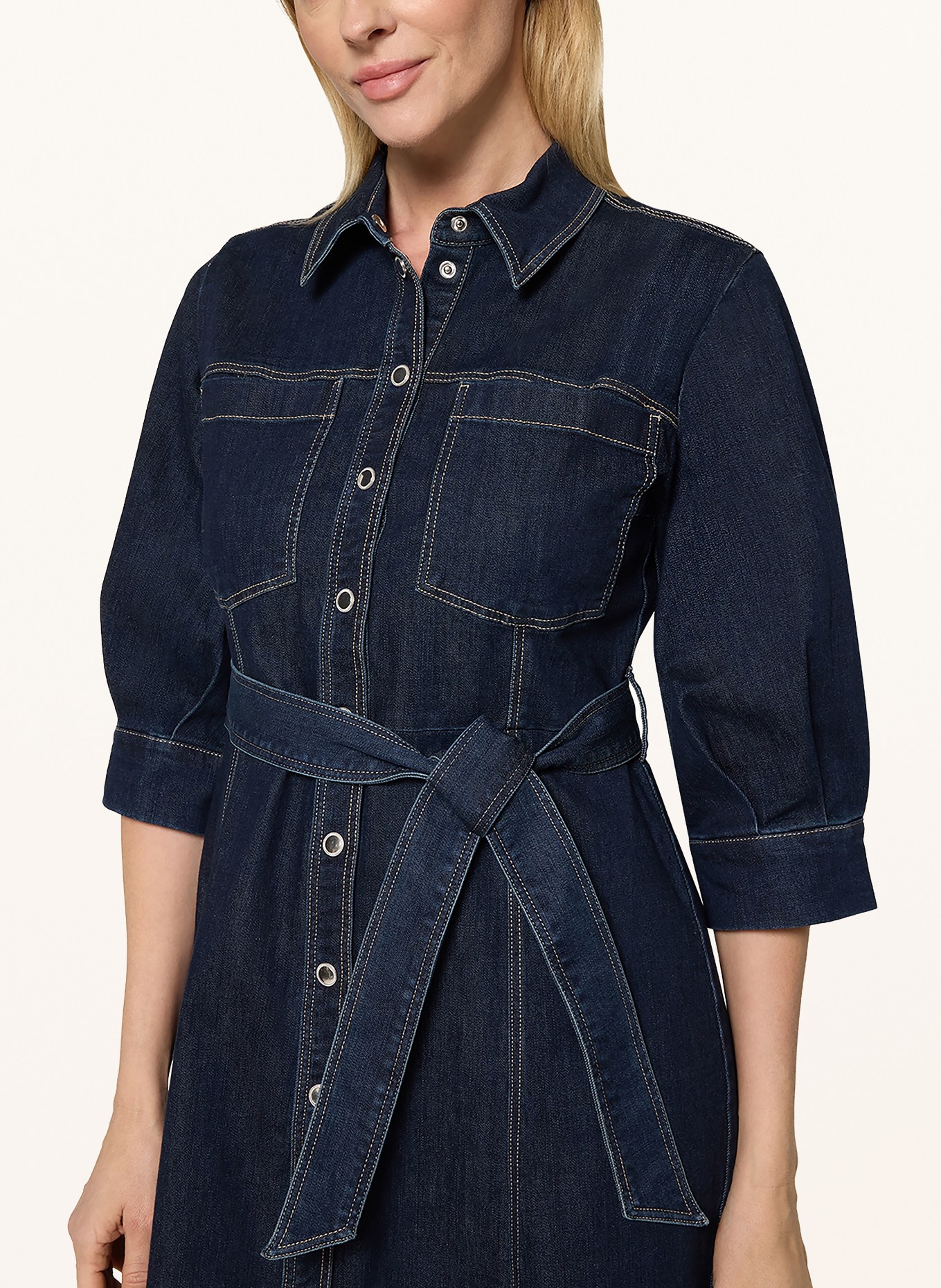Betty Barclay Jeanskleid mit 3/4-Arm: 8620 DARK BLUE DENIM