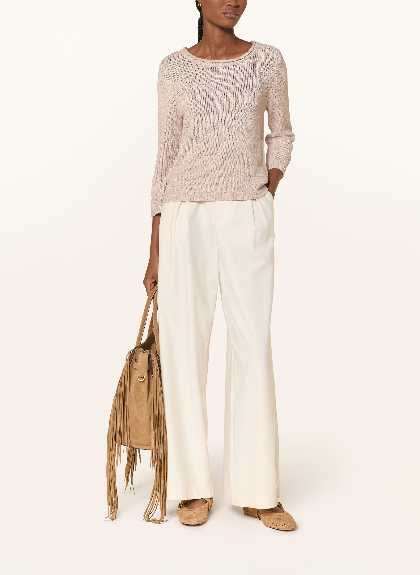 Betty Barclay Sweter z rękawami 3/4: BEŻOWY