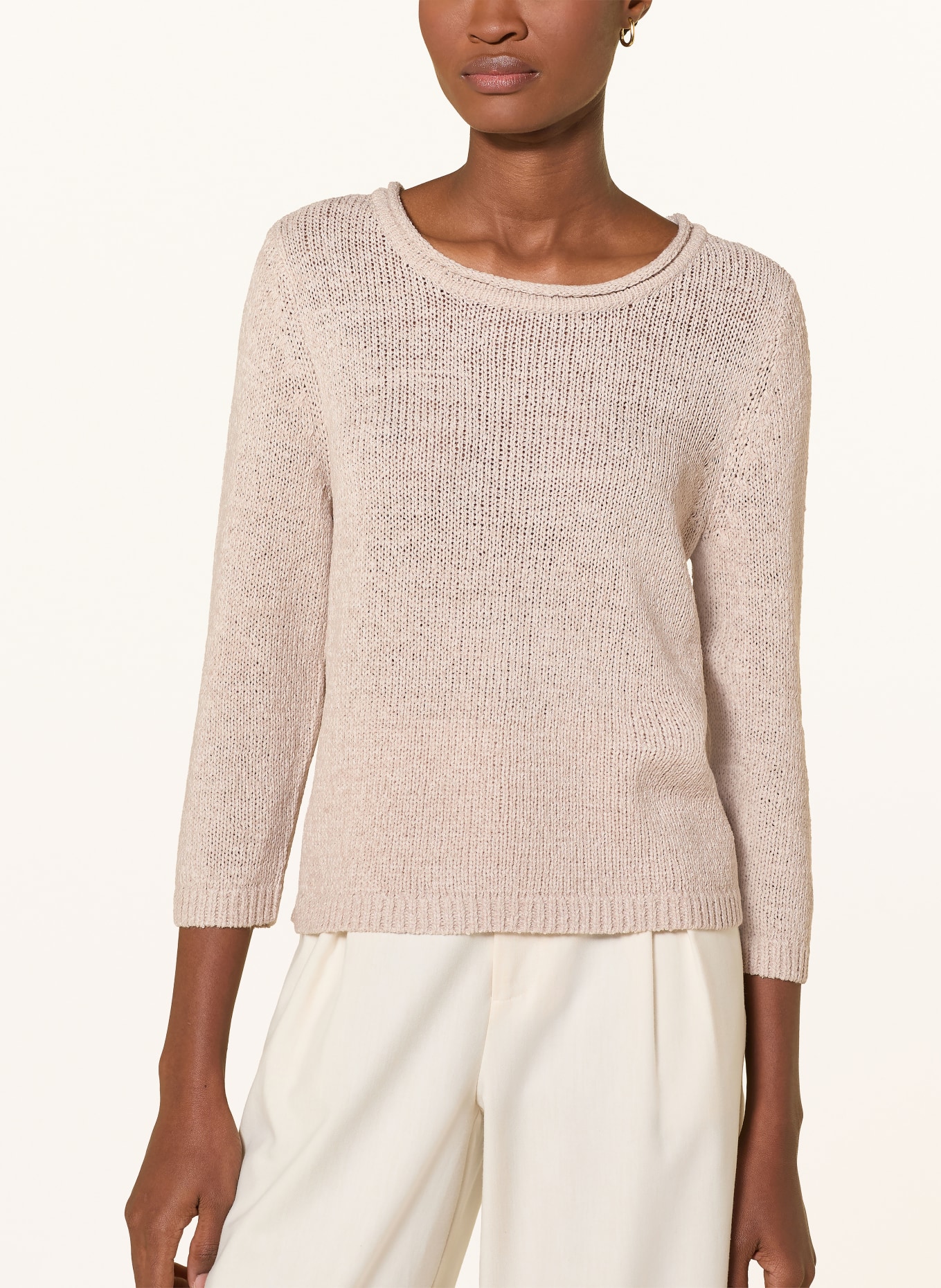 Betty Barclay Sweter z rękawami 3/4: BEŻOWY