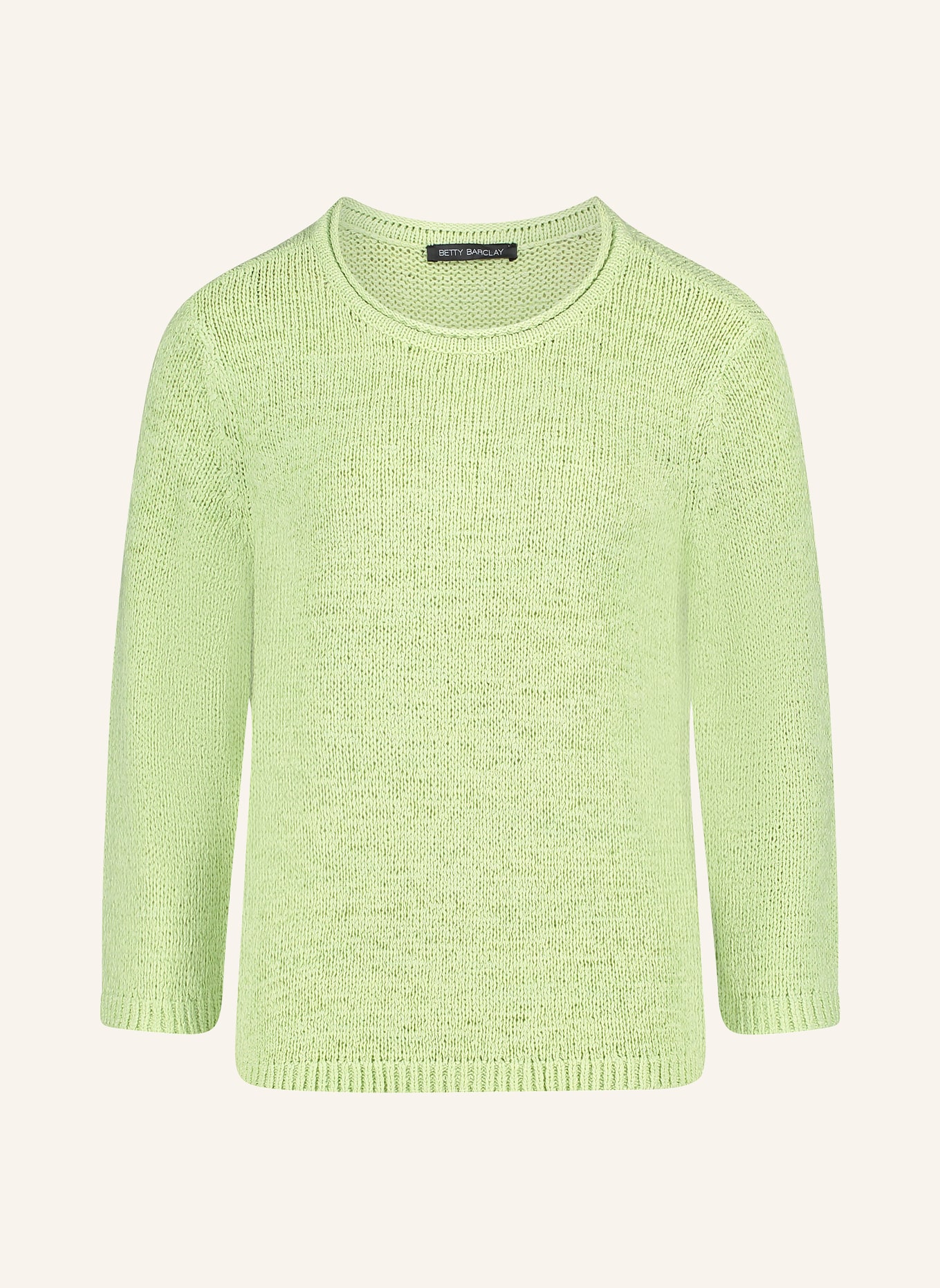 Betty Barclay Pullover mit 3/4-Arm: HELLGRÜN