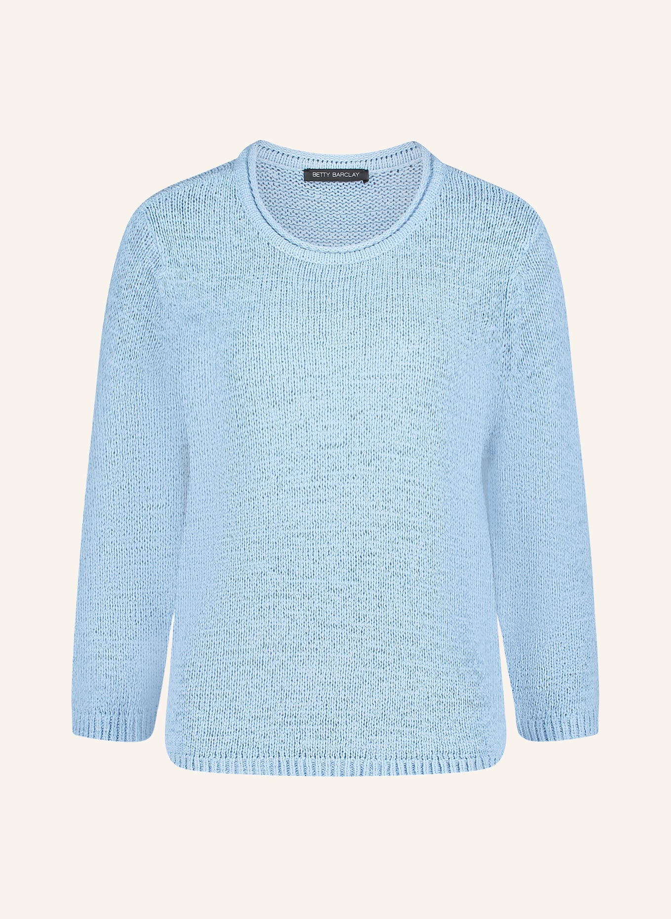 Betty Barclay Sweater with 3/4 sleeves: LIGHT BLUE