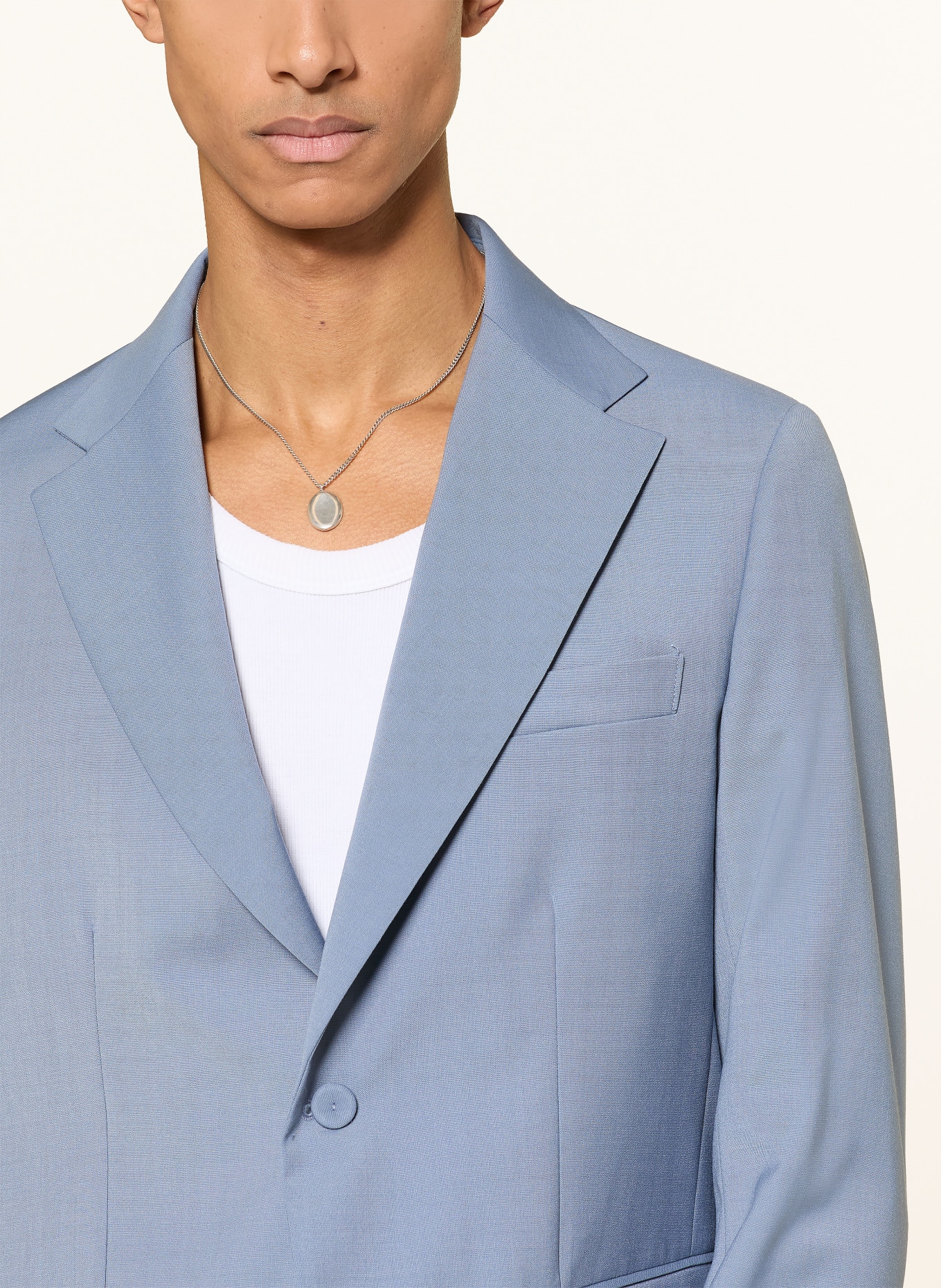 I'M BRIAN Veste de costume coupe classique: INDACO