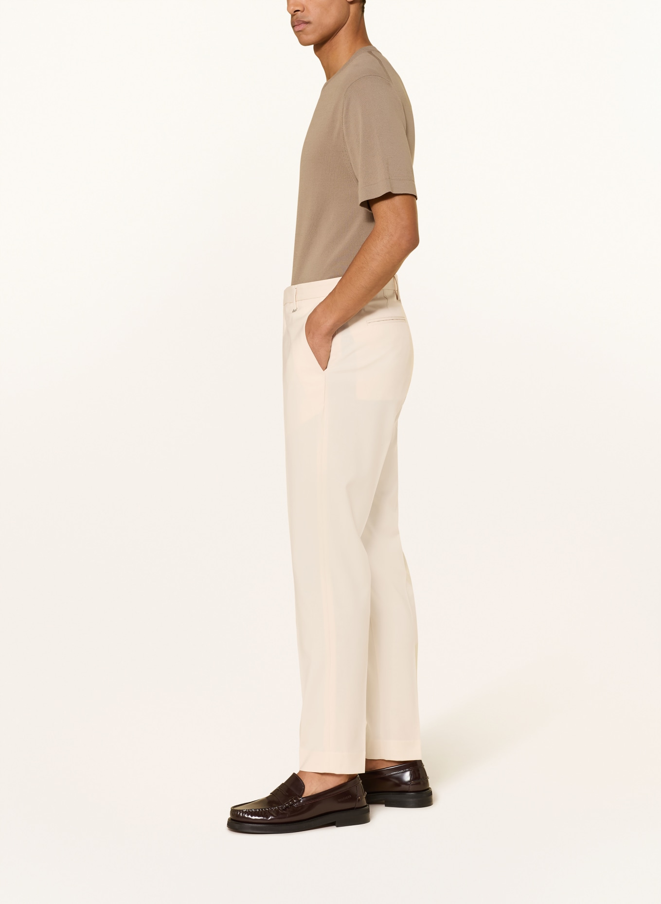 I'M BRIAN Pantalon de costume slim fit: PANNA