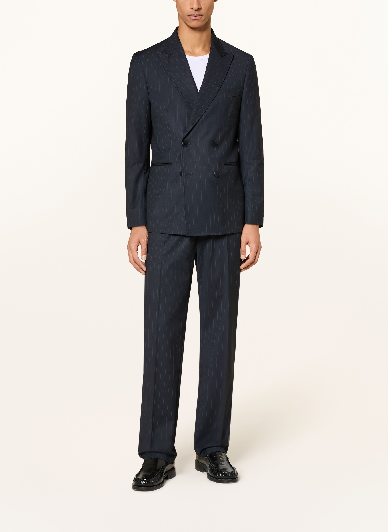 I'M BRIAN Veste de costume slim fit: BLU