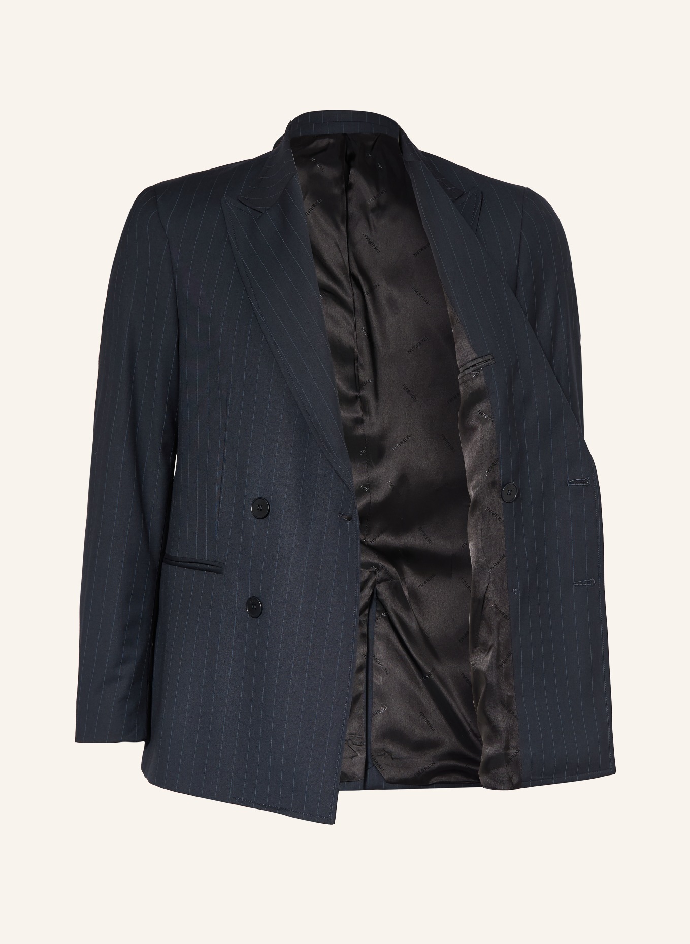 I'M BRIAN Veste de costume slim fit: BLU