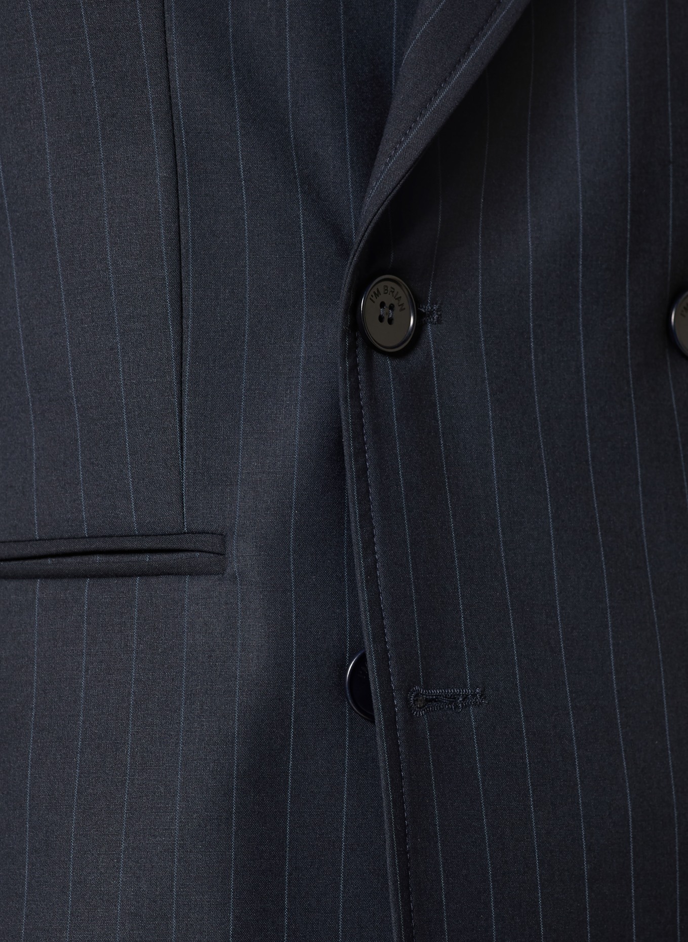 I'M BRIAN Veste de costume slim fit: BLU