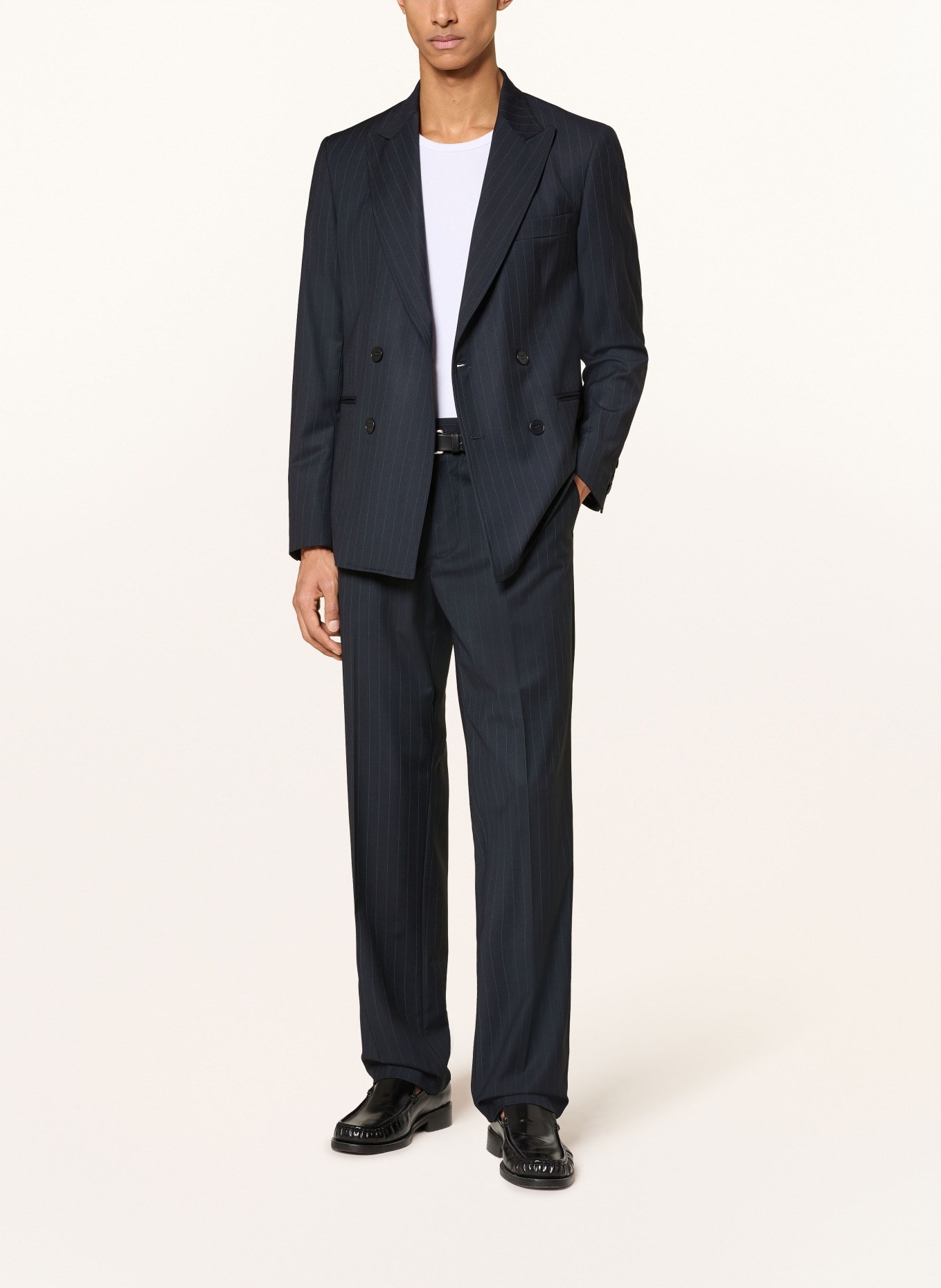 I'M BRIAN Pantalon de costume coupe classique: BLU