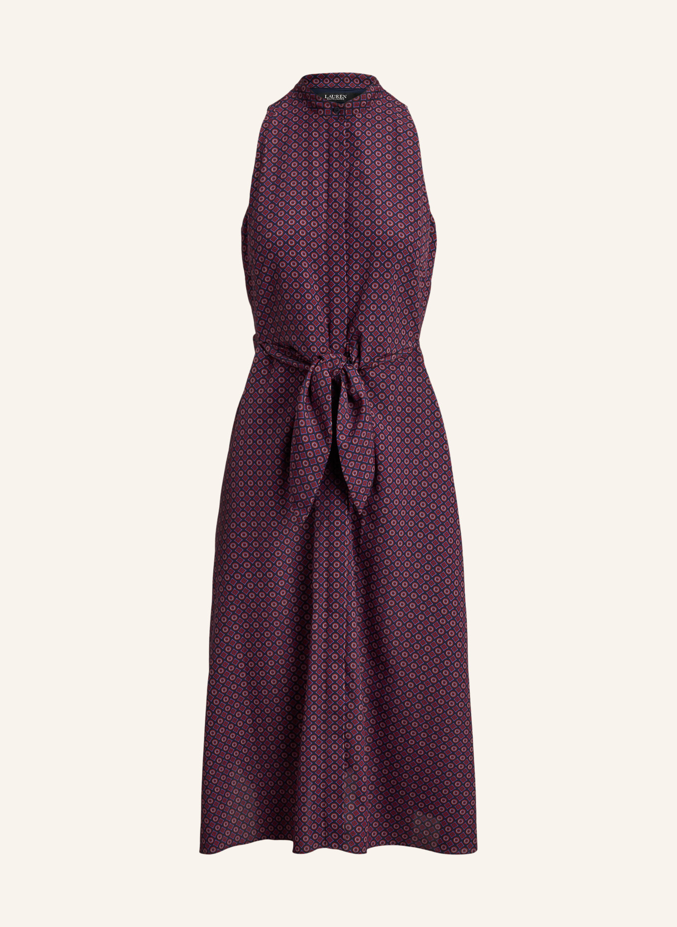 LAUREN RALPH LAUREN Sukienka: GRANATOWY / LILA / CZERWONY