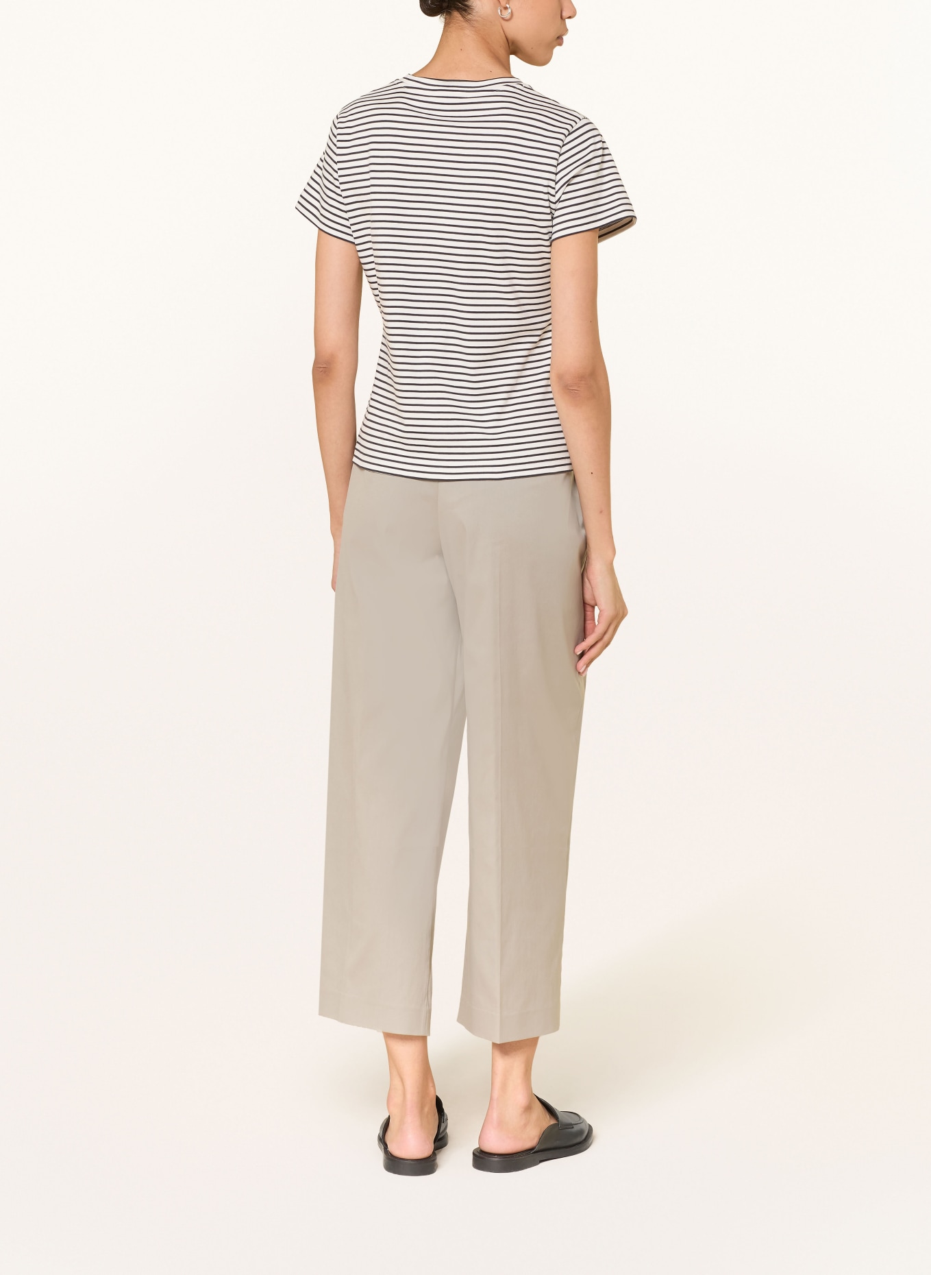 windsor. T-Shirt: WEISS / SCHWARZ