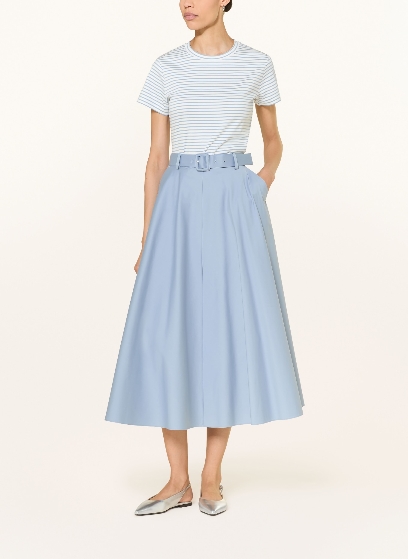 windsor. T-shirt: WIT / LICHTGRIJS