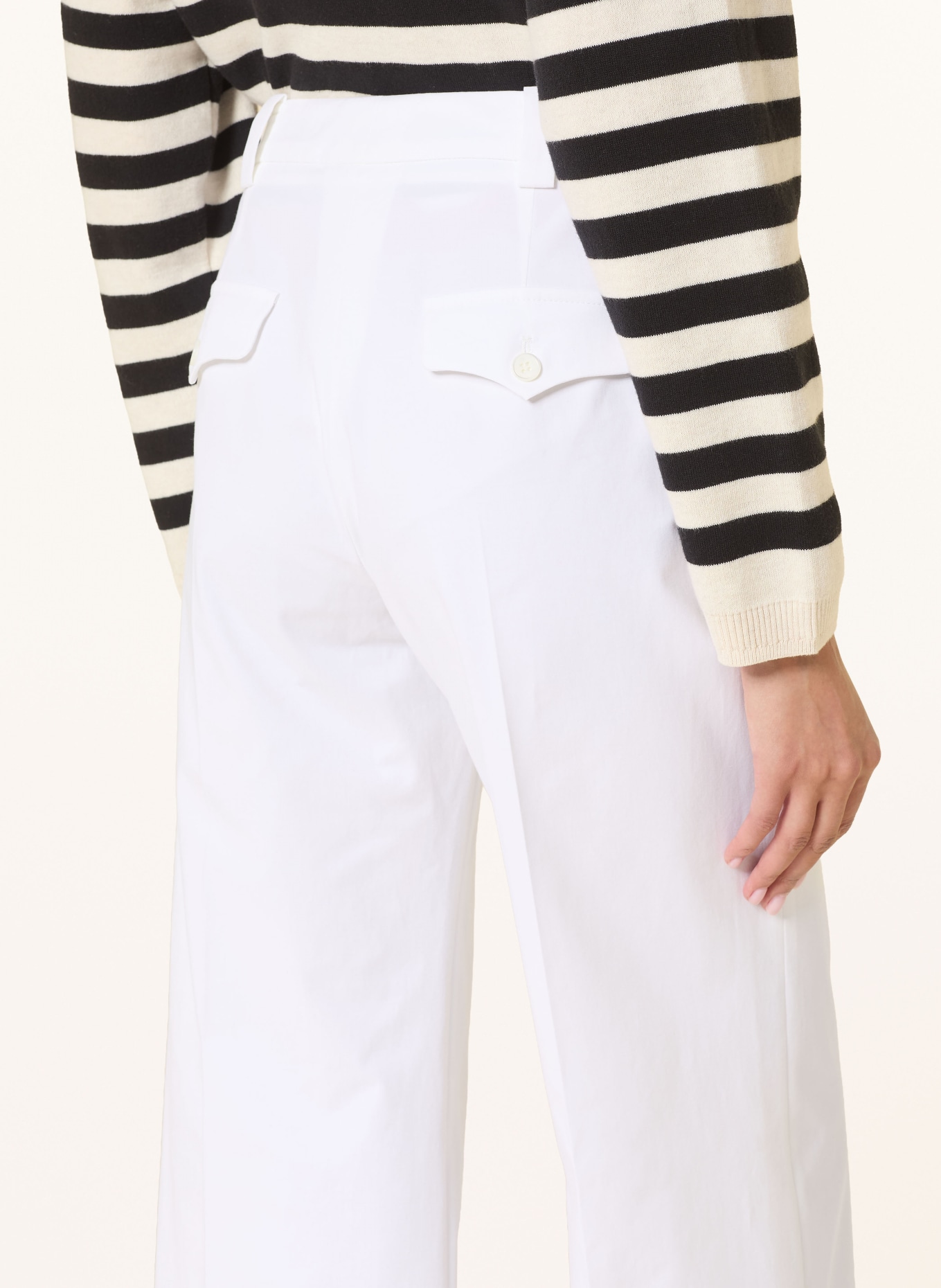 windsor. culotte: WHITE
