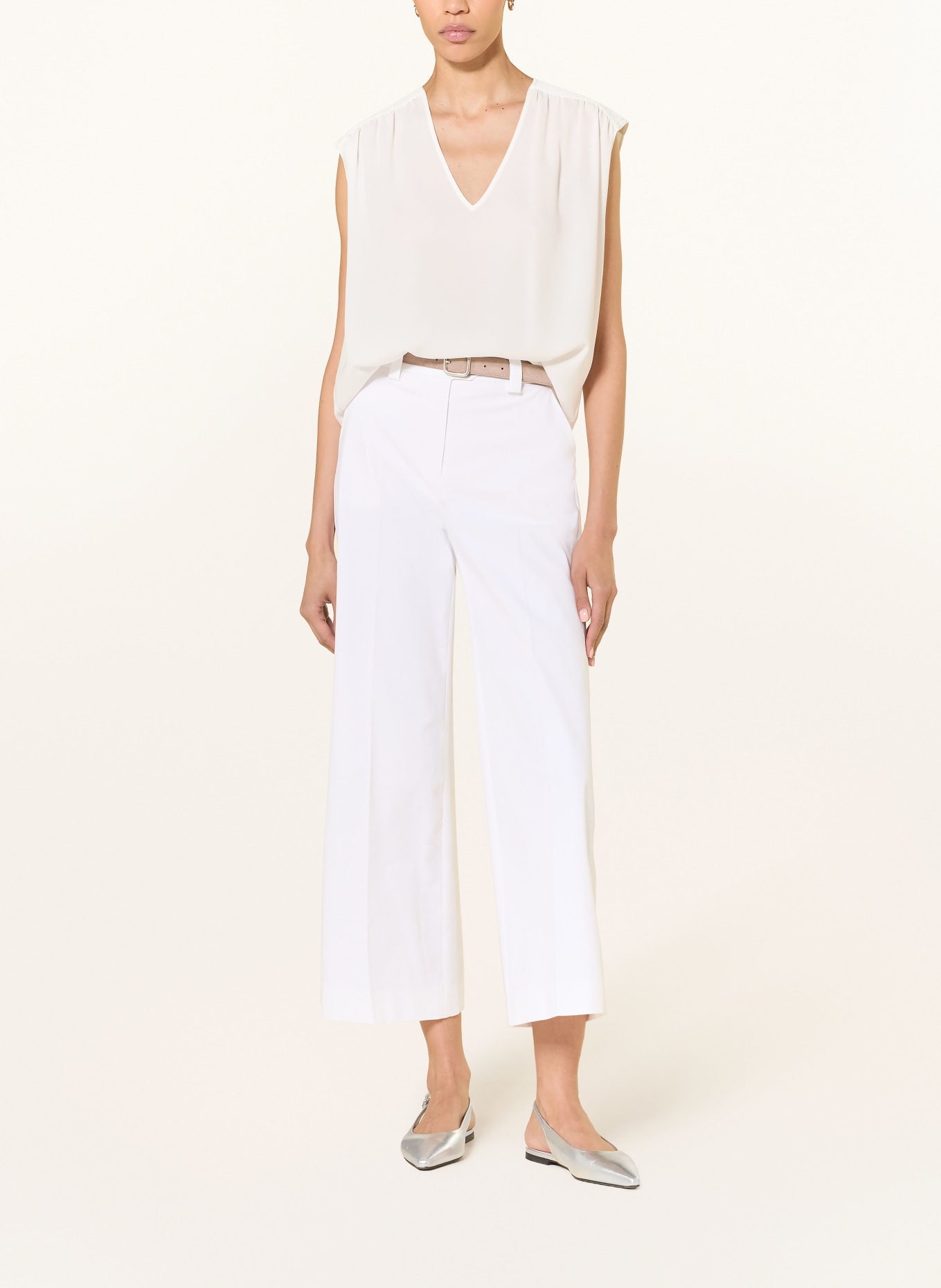 windsor. Blusentop: WEISS