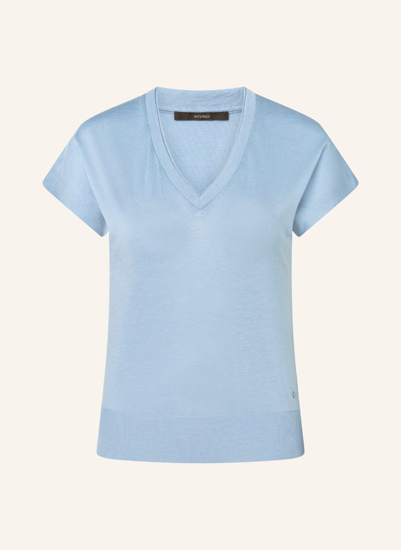 windsor. T-shirt: BLAUW