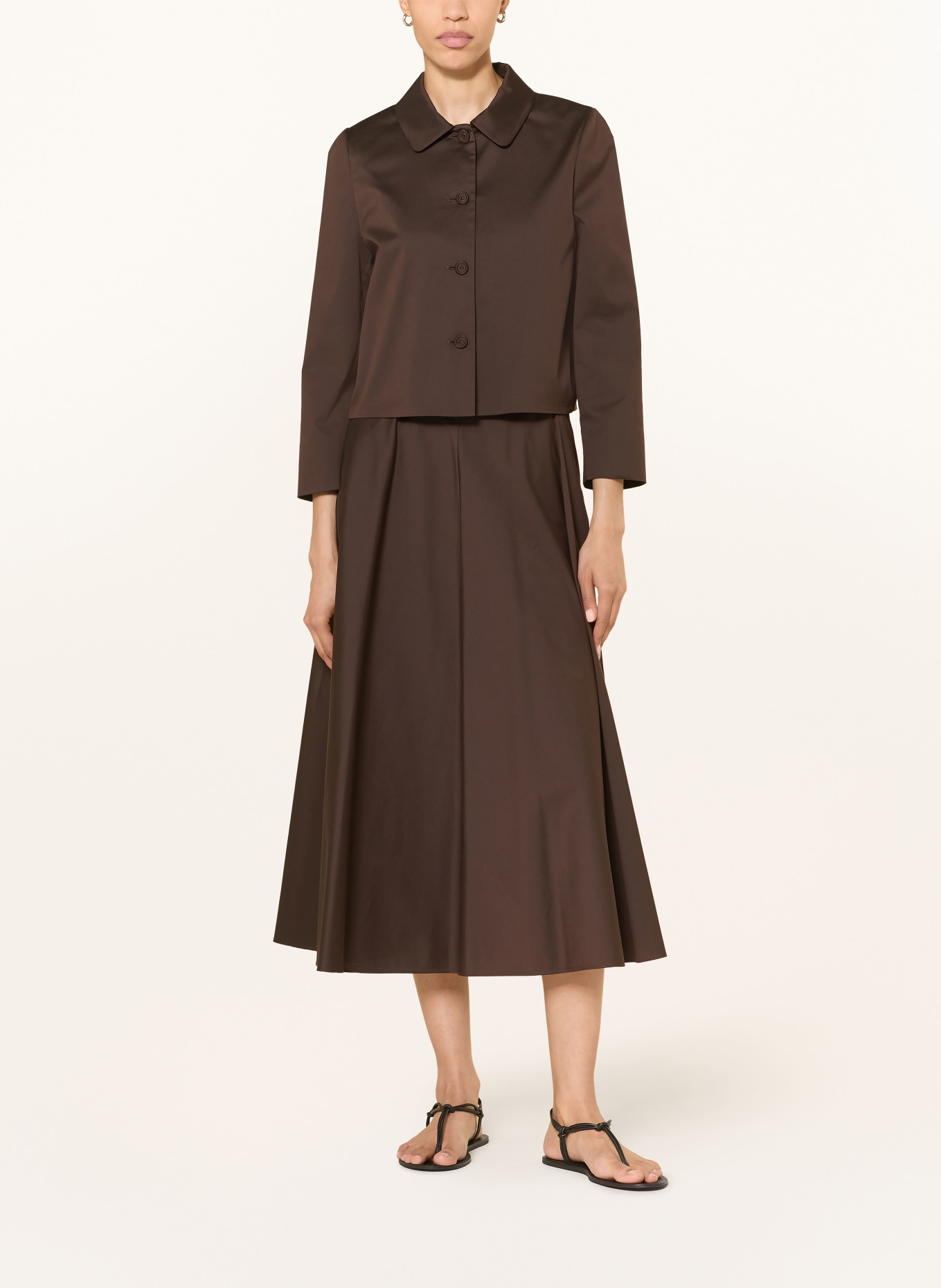 windsor. Kastenjacke: DUNKELBRAUN