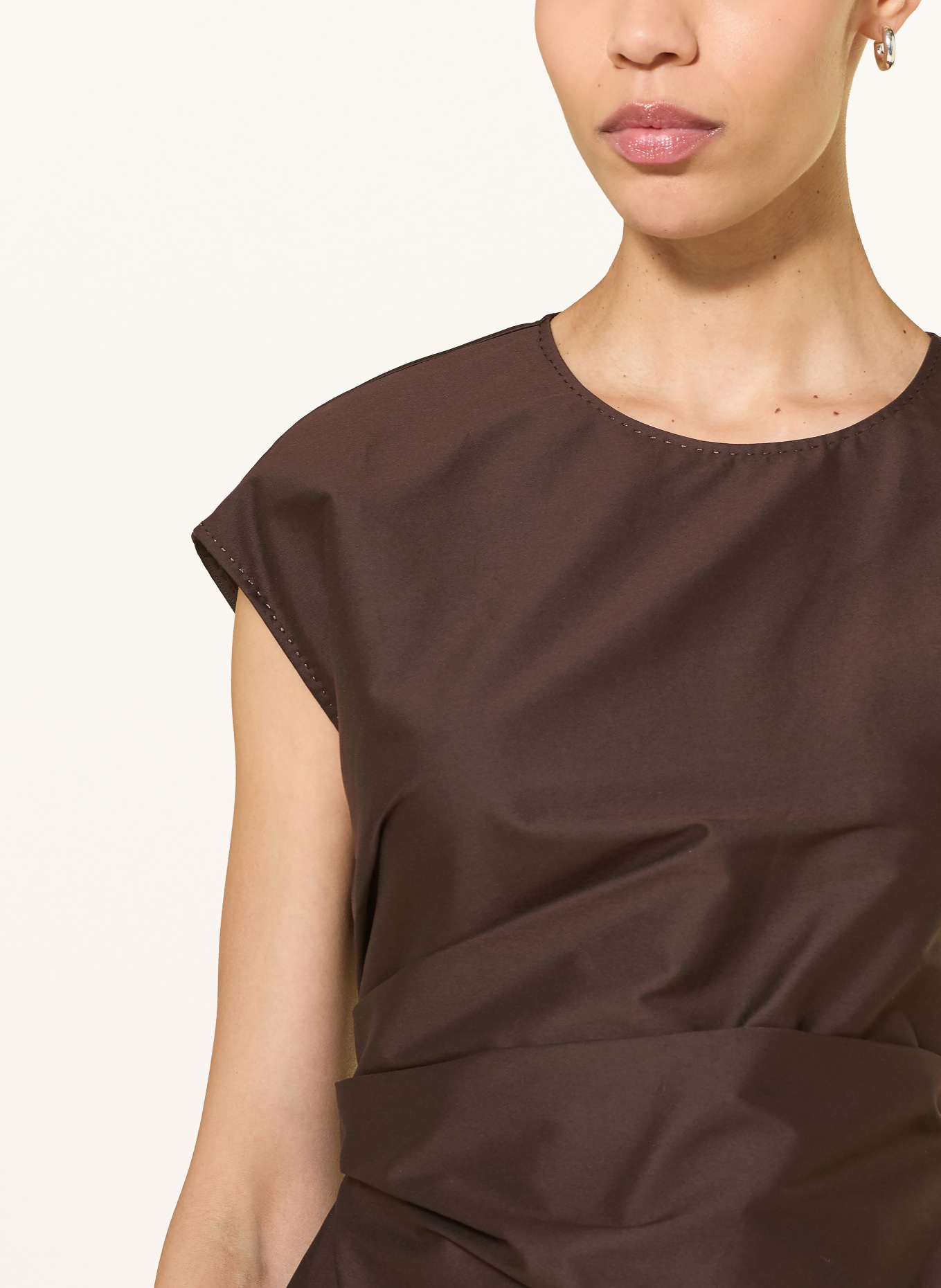 windsor. blouse: MARRON FONCÉ