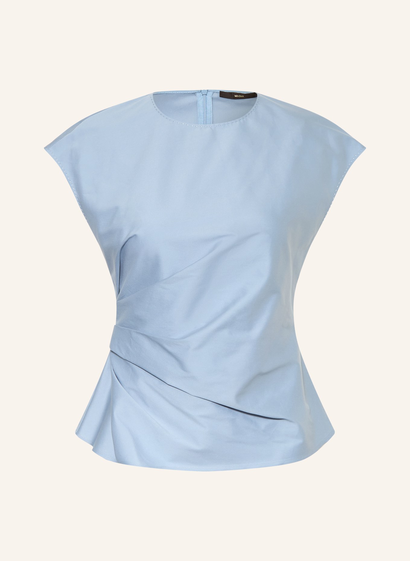 windsor. blouse: BLAUWGRIJS