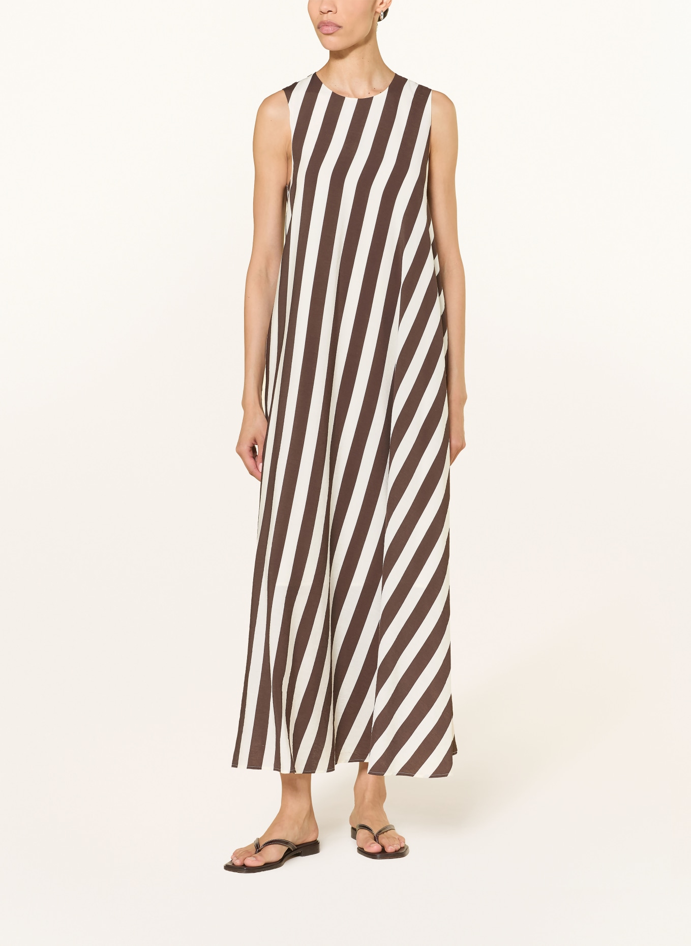 windsor. Jurk: MARRON FONCÉ / WIT