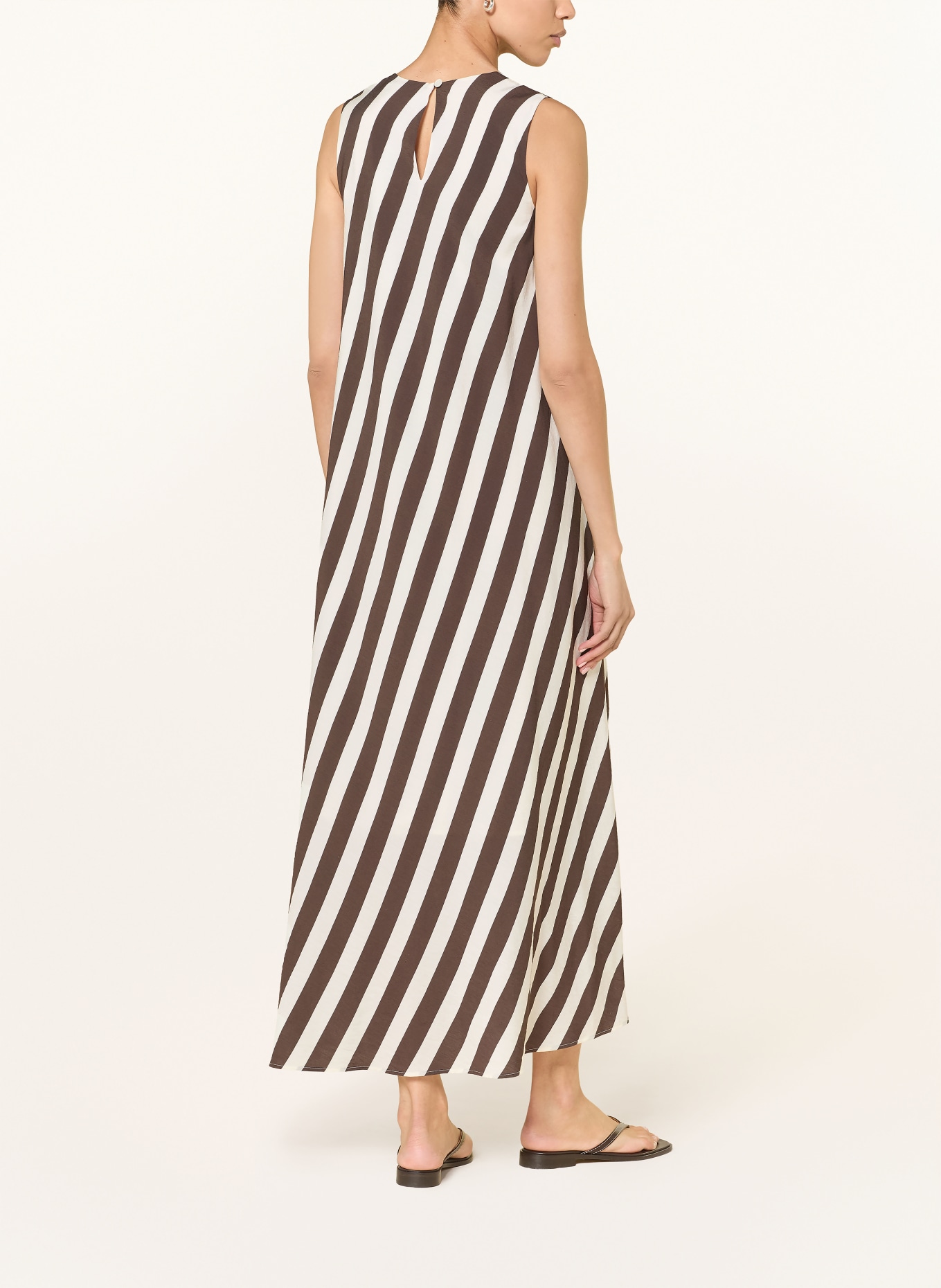 windsor. Jurk: MARRON FONCÉ / WIT