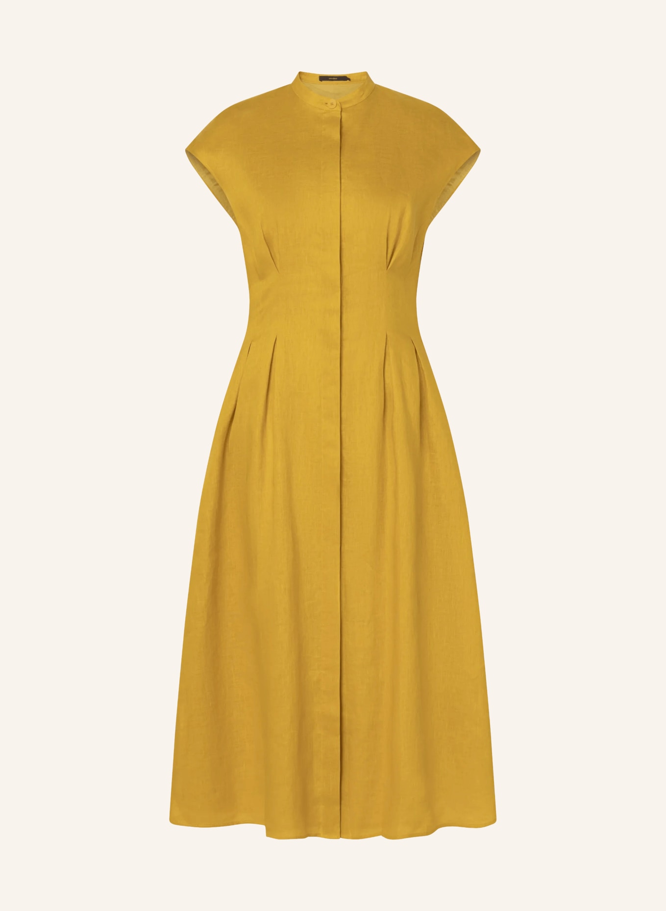 windsor. Leinenkleid: DUNKELGELB