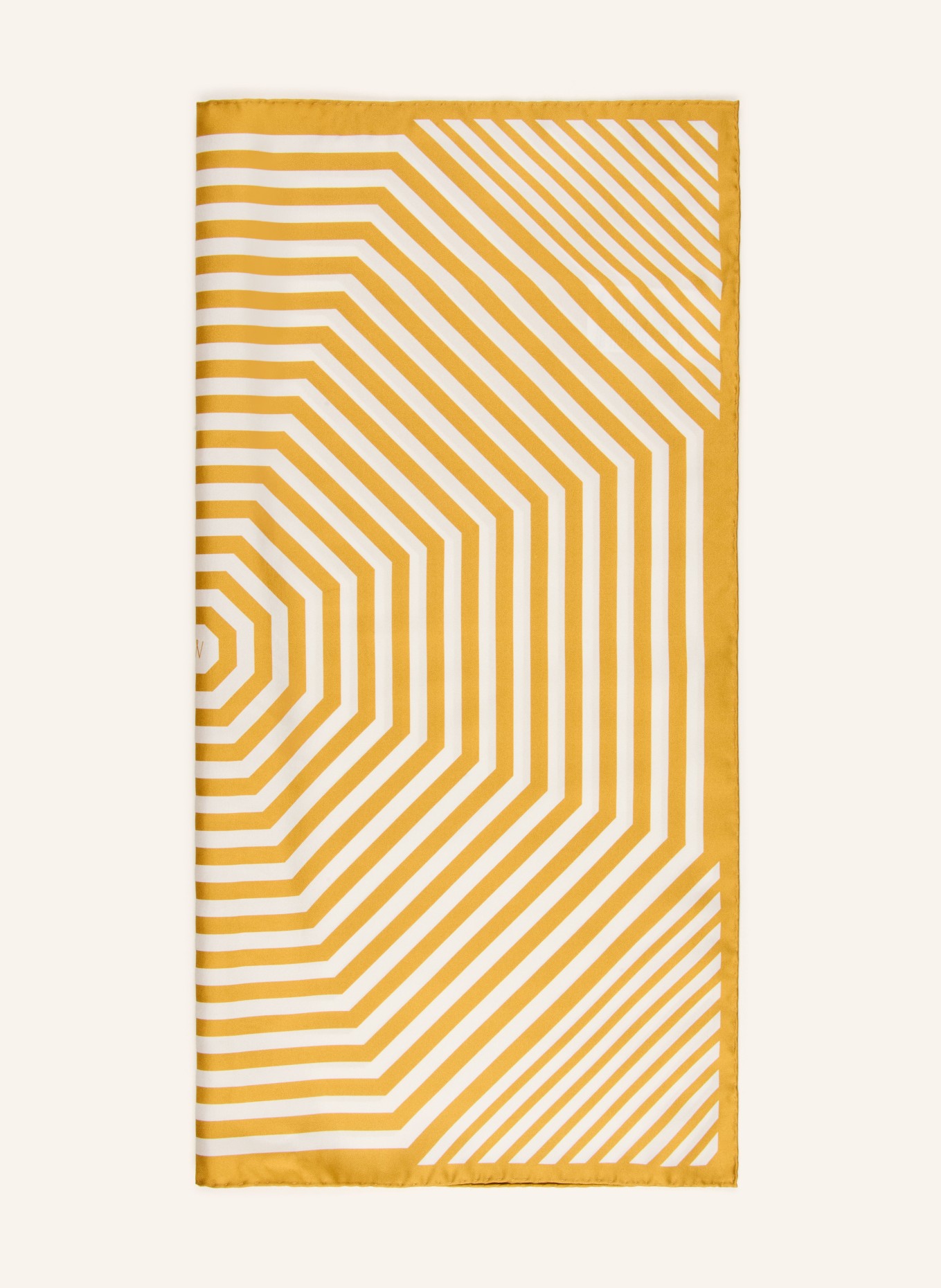 windsor. Seidentuch: DUNKELGELB / WEISS