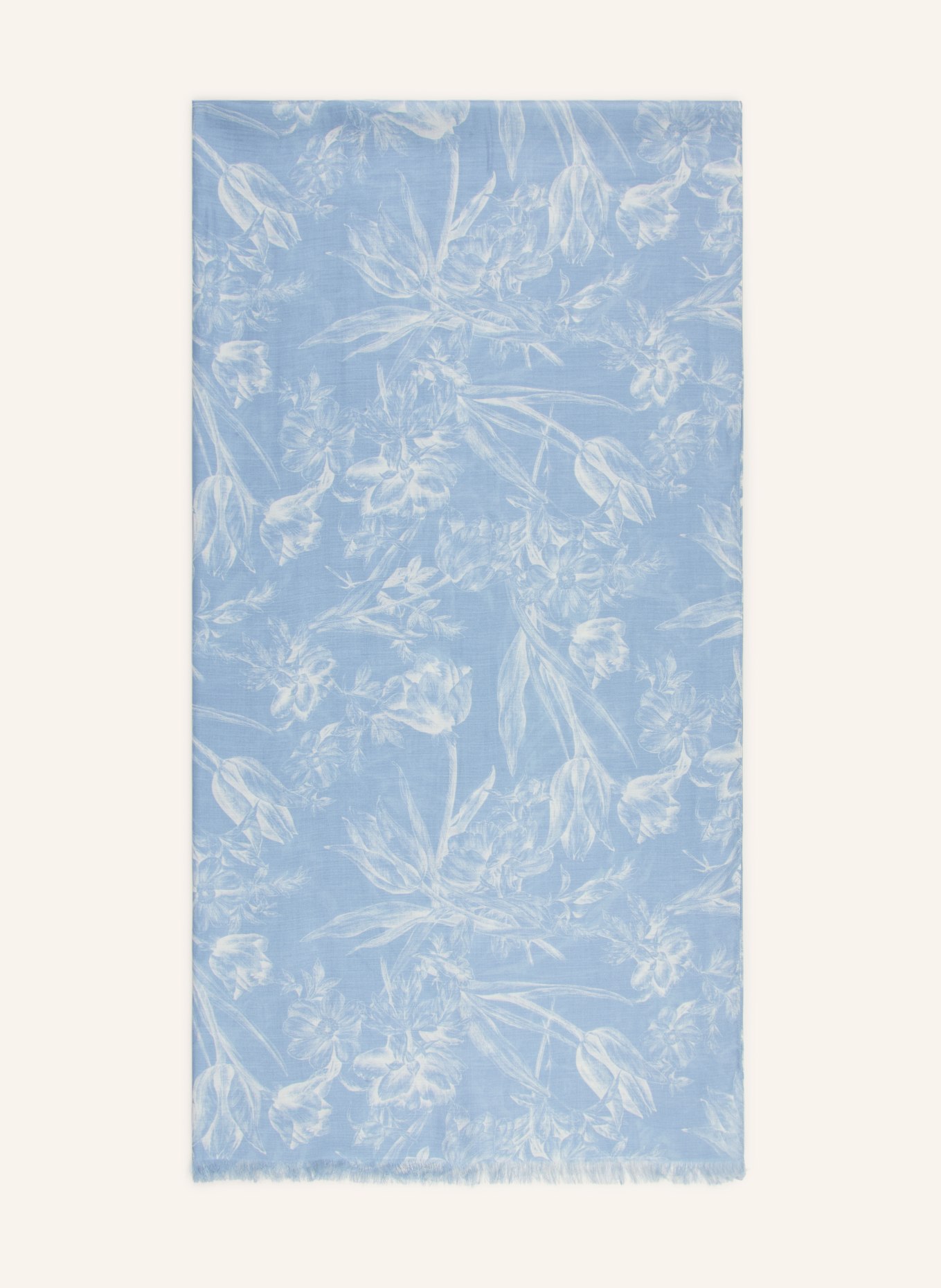 windsor. écharpe: BLEU CLAIR / BLANC