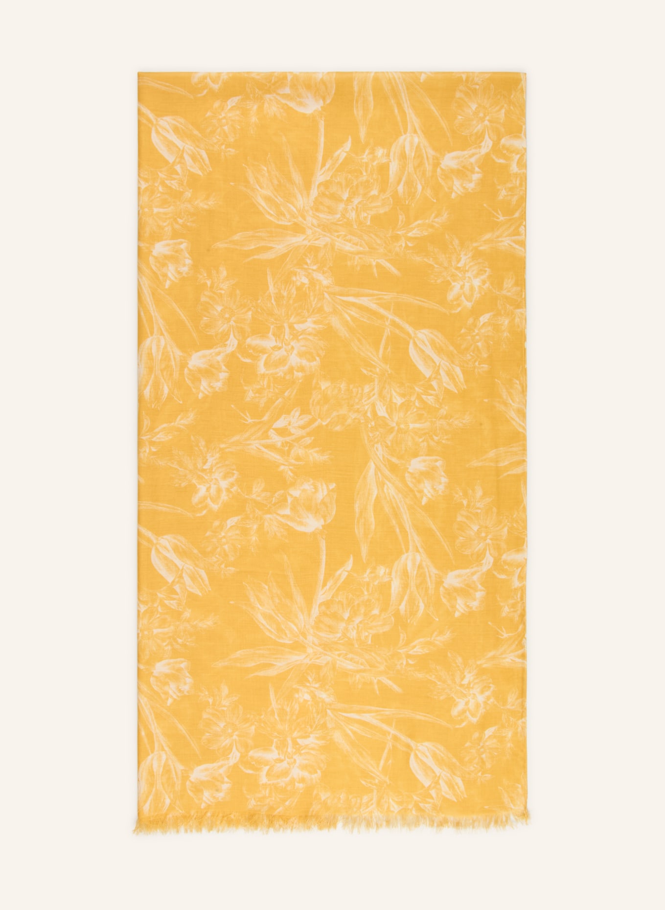 windsor. Schal: GELB / WEISS