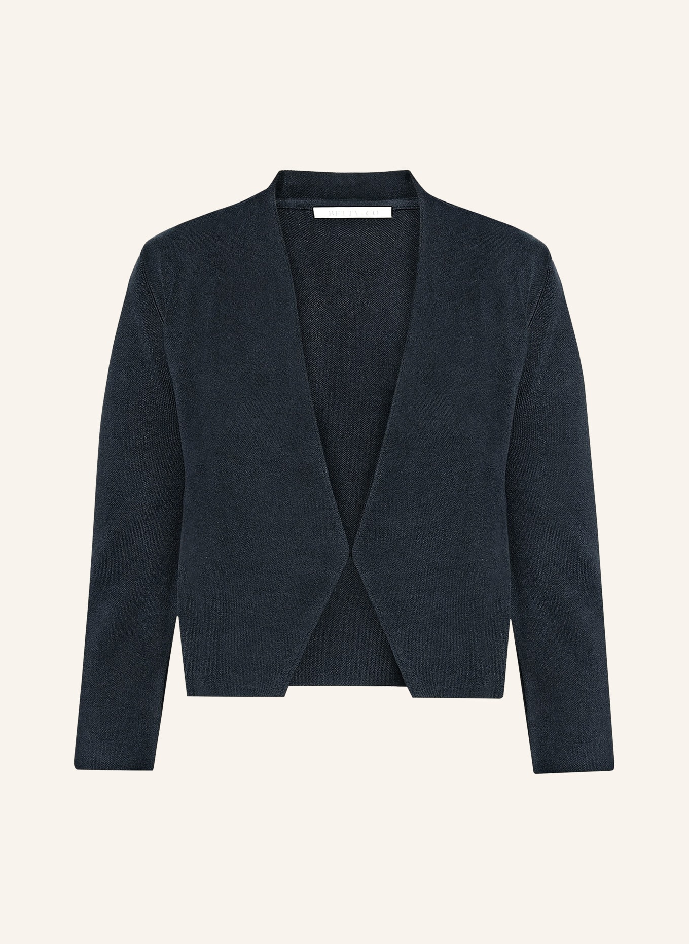 BETTY&CO Gebreide trui met 3/4-mouwen: DONKERBLAUW