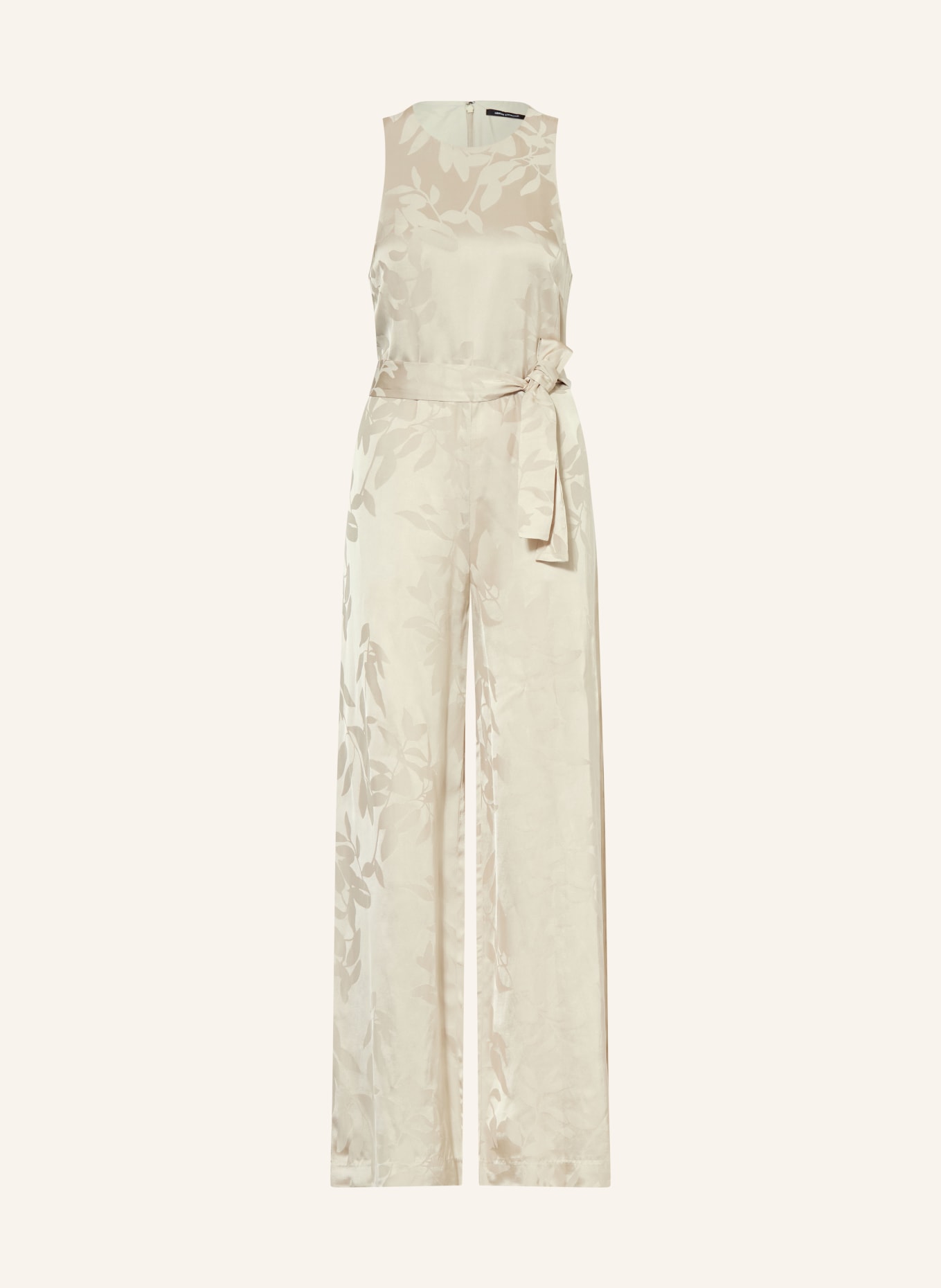 ARMANI EXCHANGE Satijnen jumpsuit: CRÈME