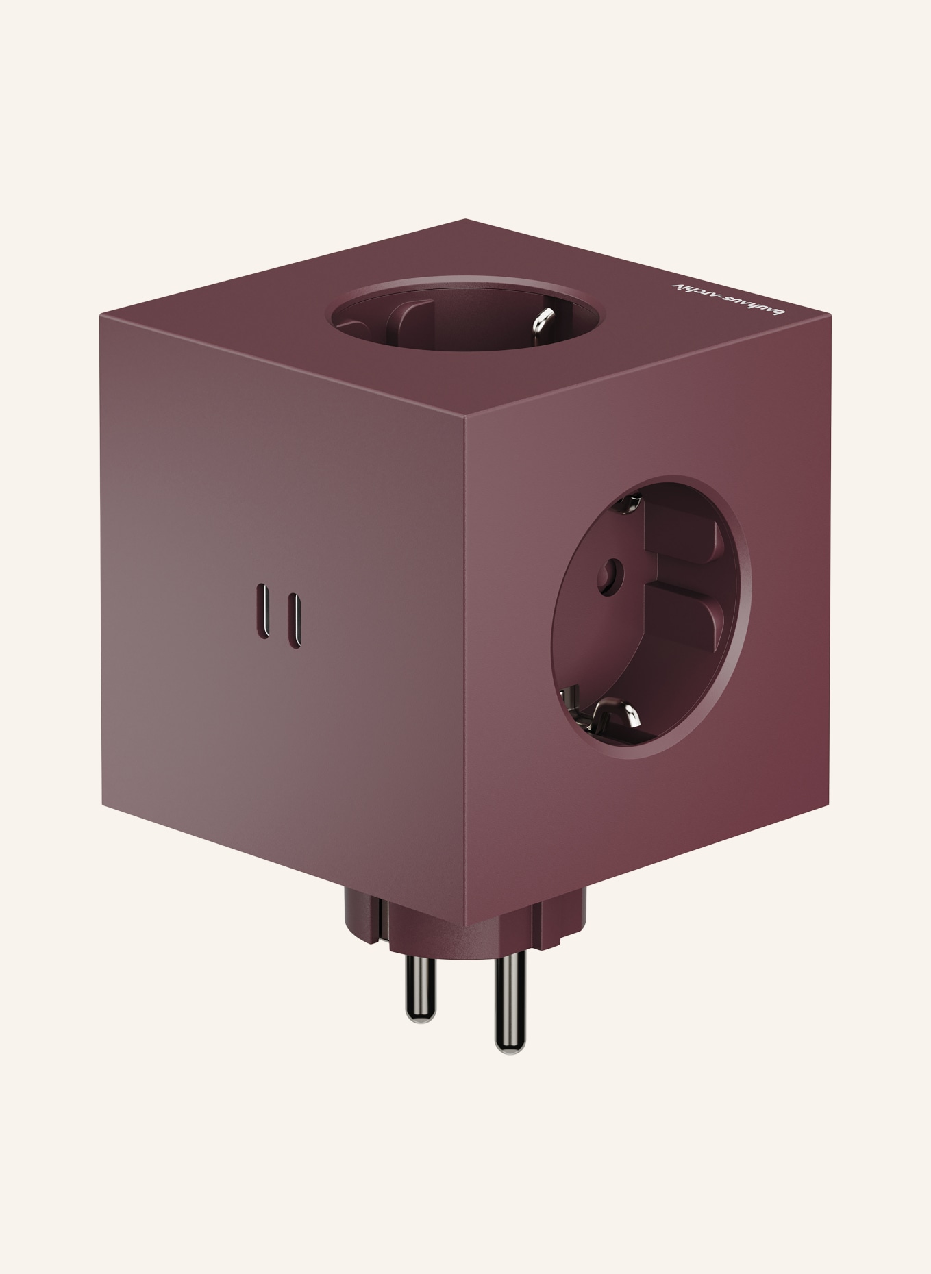 AVOLT Steckdosenleiste SQUARE 2: BRAUN