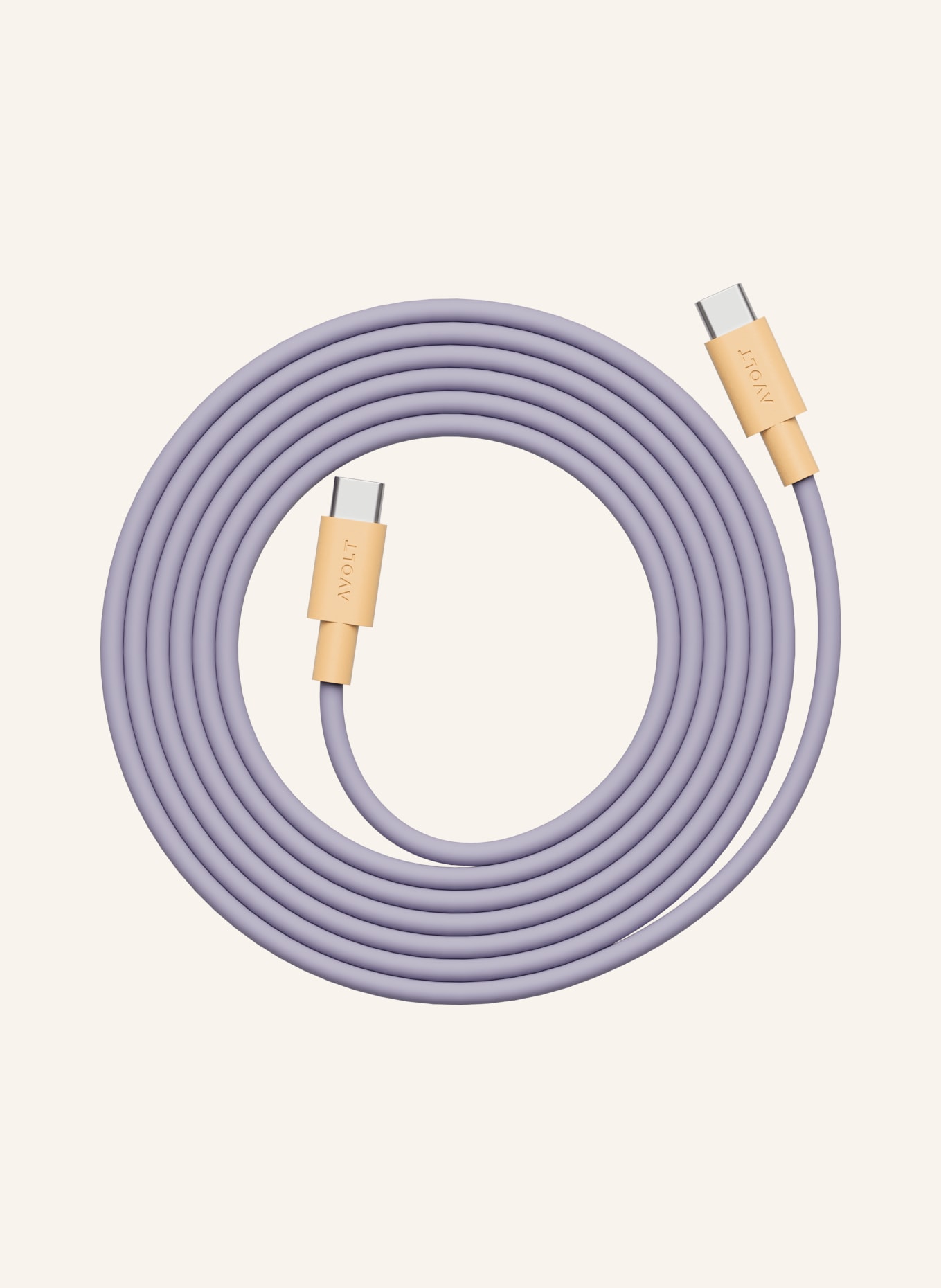 AVOLT Ladekabel CABEL 1: HELLLILA / GELB