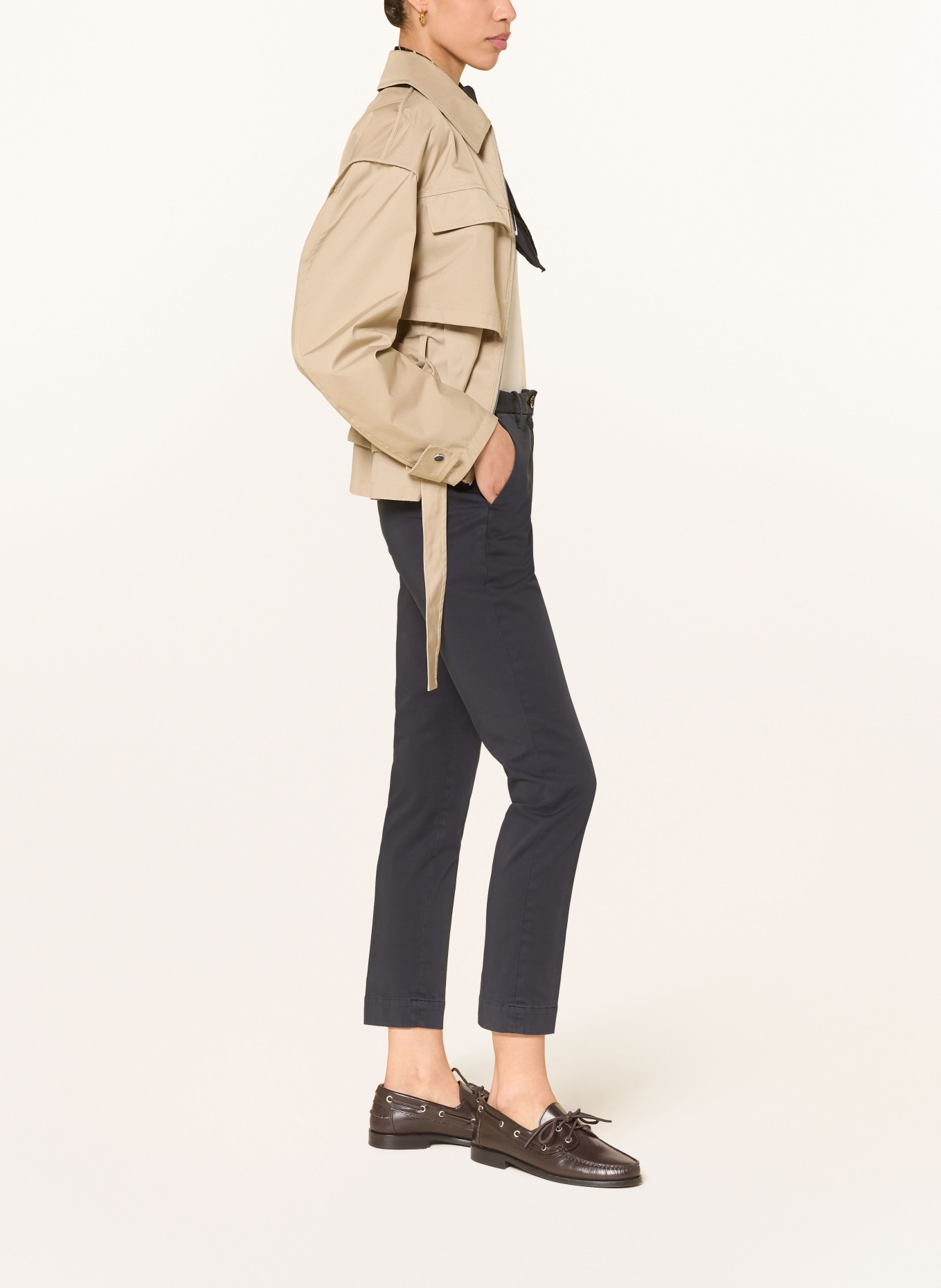 nine:inthe:morning Chino BREEZY: DUNKELBLAU