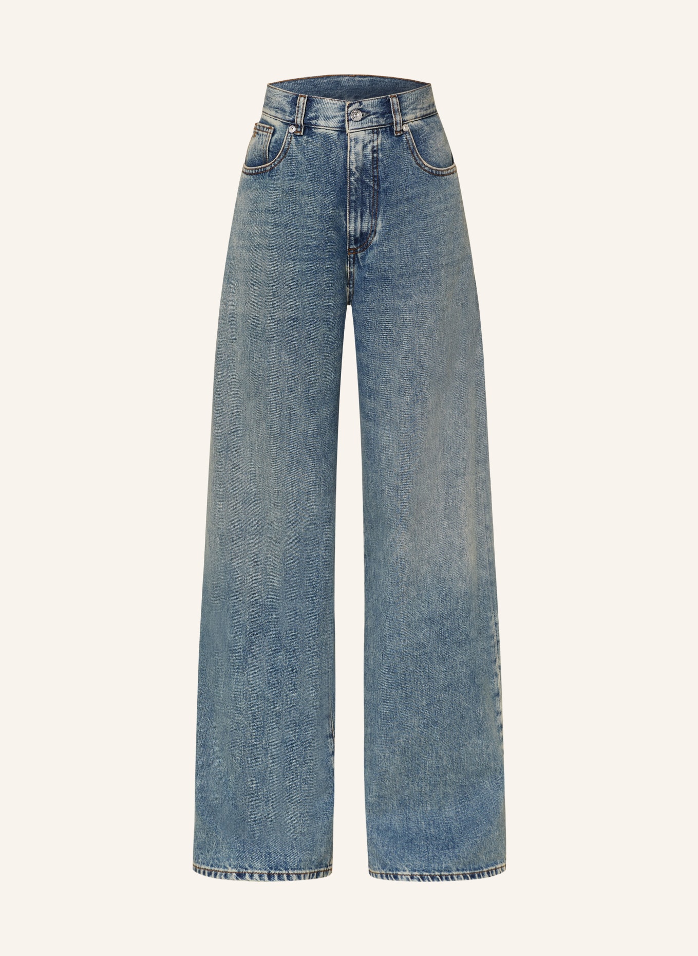 nine:inthe:morning Dżinsy z szerokimi nogawkami GEA: DLL226