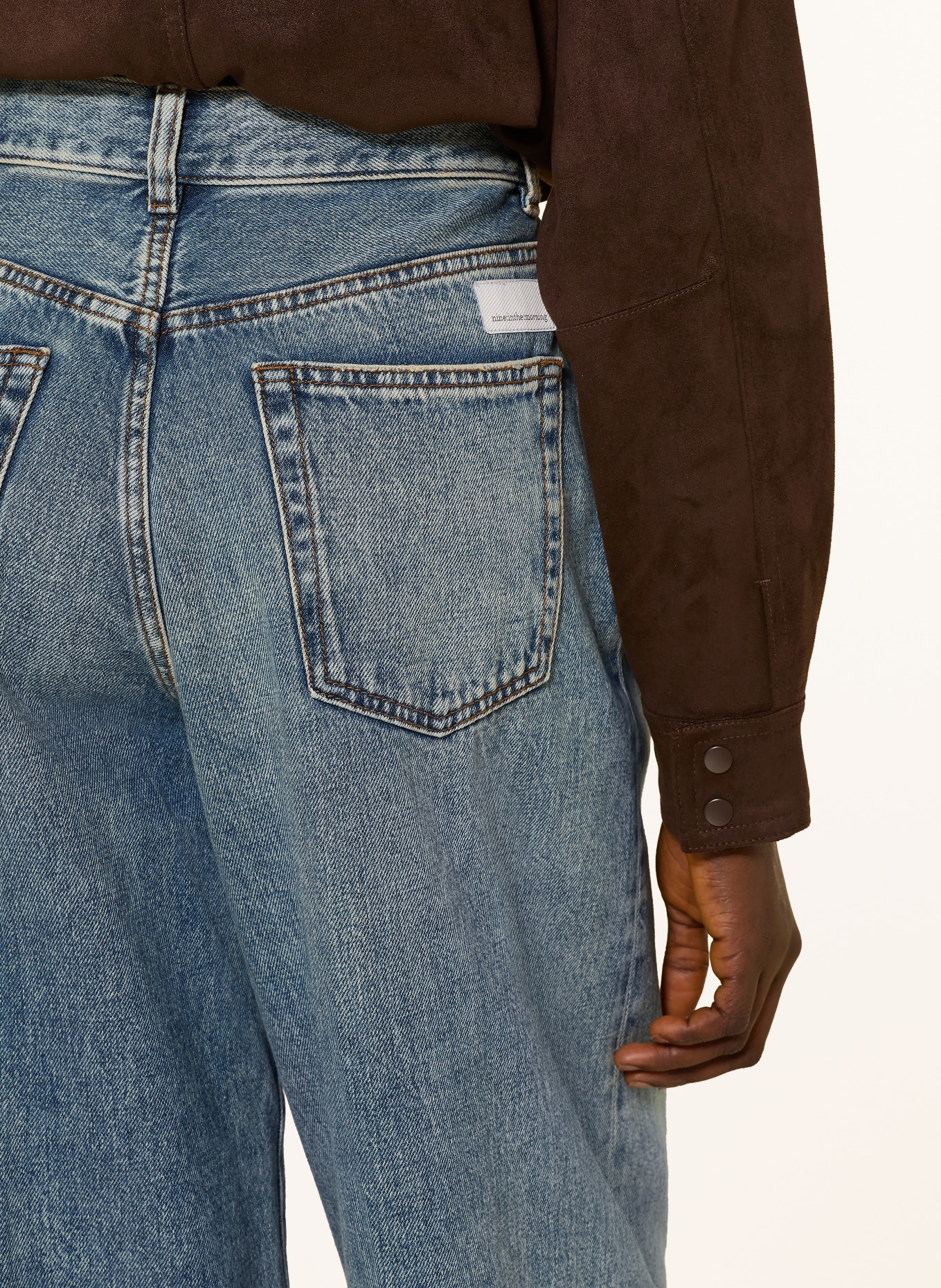 nine:inthe:morning Dżinsy z szerokimi nogawkami GEA: DLL226