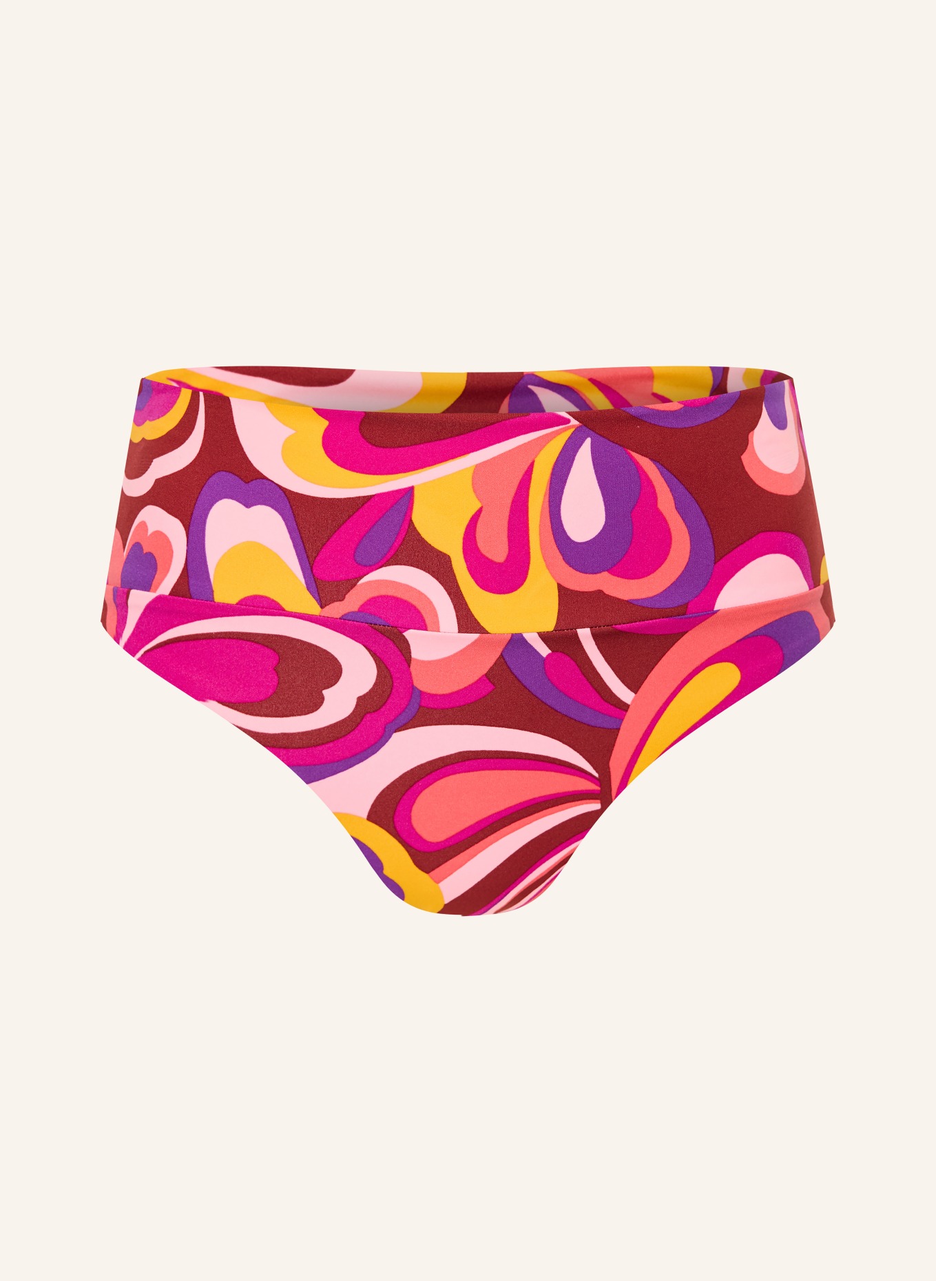CHANTELLE High-Waist-Bikini-Hose VITA: FUCHSIA / DUNKELROT / DUNKELGELB