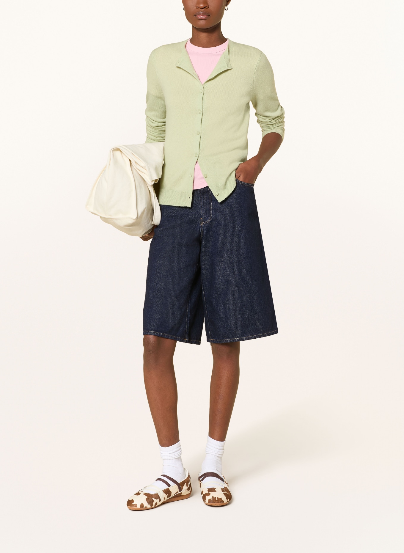 mavi Džínové bermudy SASHA: A1593 Rinse Mavi Edition