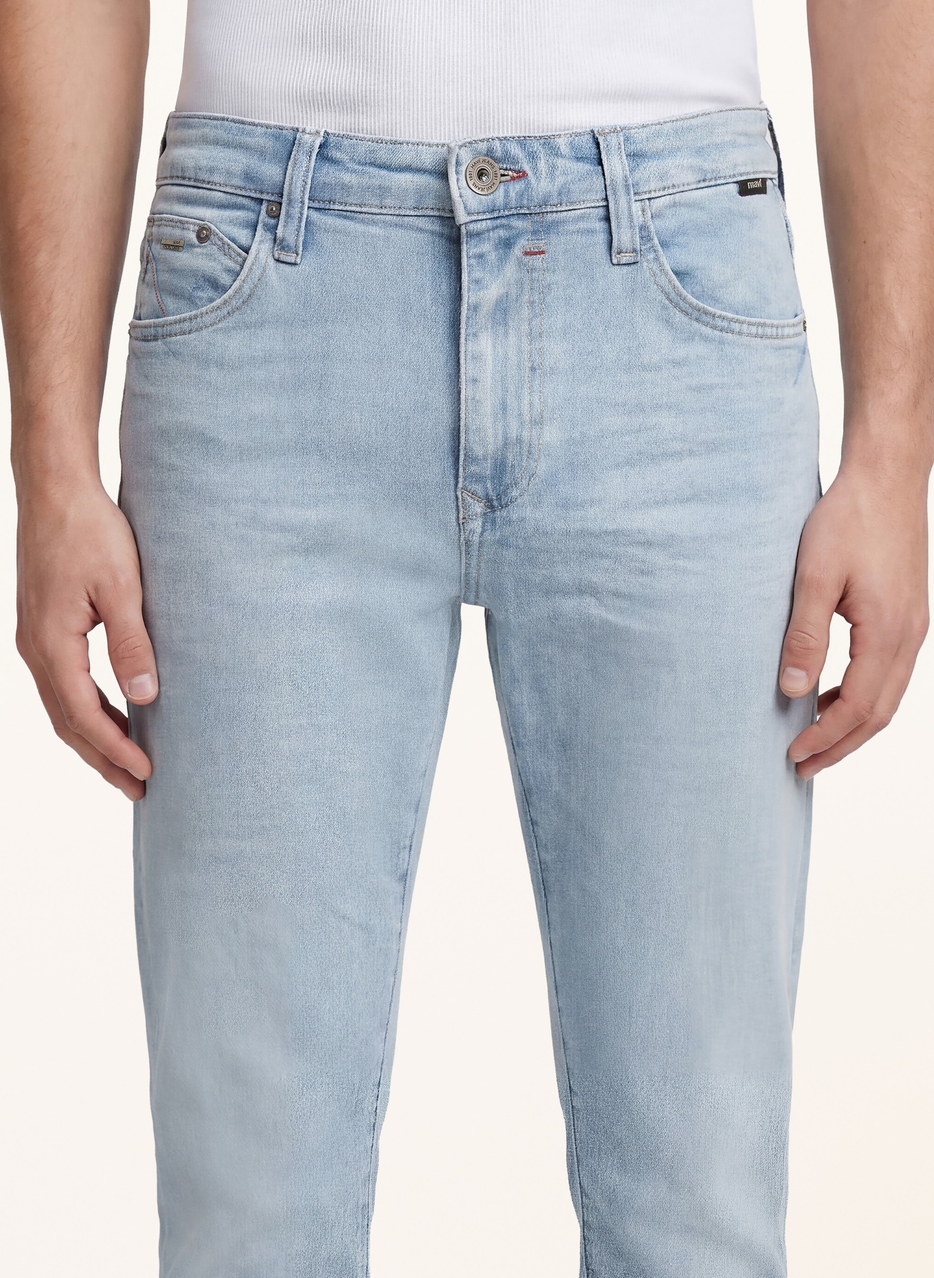 mavi Jeans met wijde pijpen MALIBU MARINE: A1292 Lt Blue STR