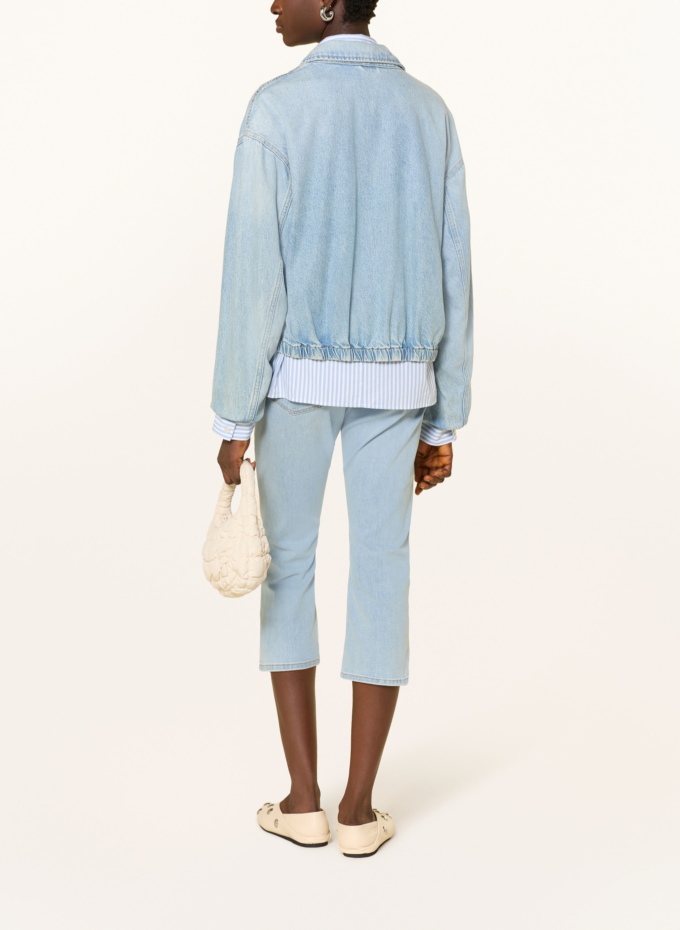 mavi 3/4 jeans LIORA: A1285 Lt Brushed STR