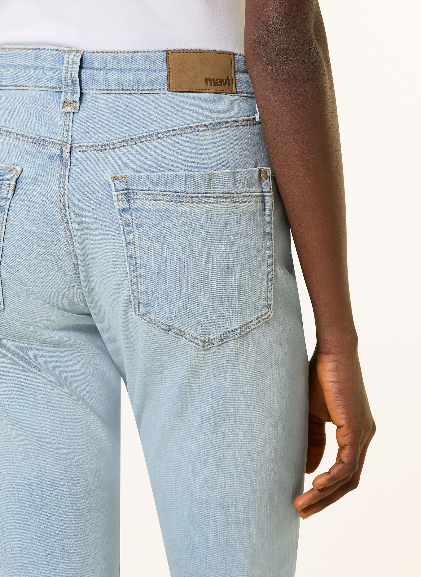 mavi 3/4 jeans LIORA: A1285 Lt Brushed STR