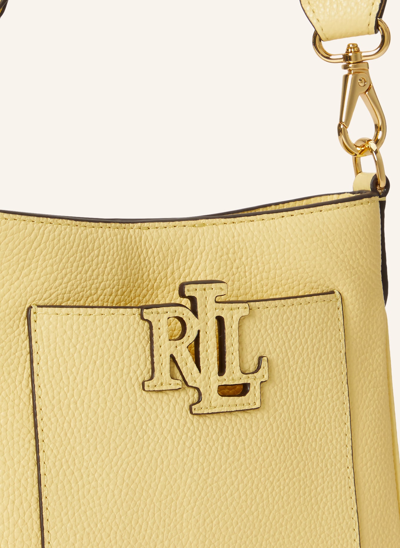 LAUREN RALPH LAUREN Umhängetasche CAMERYN SMALL: GELB