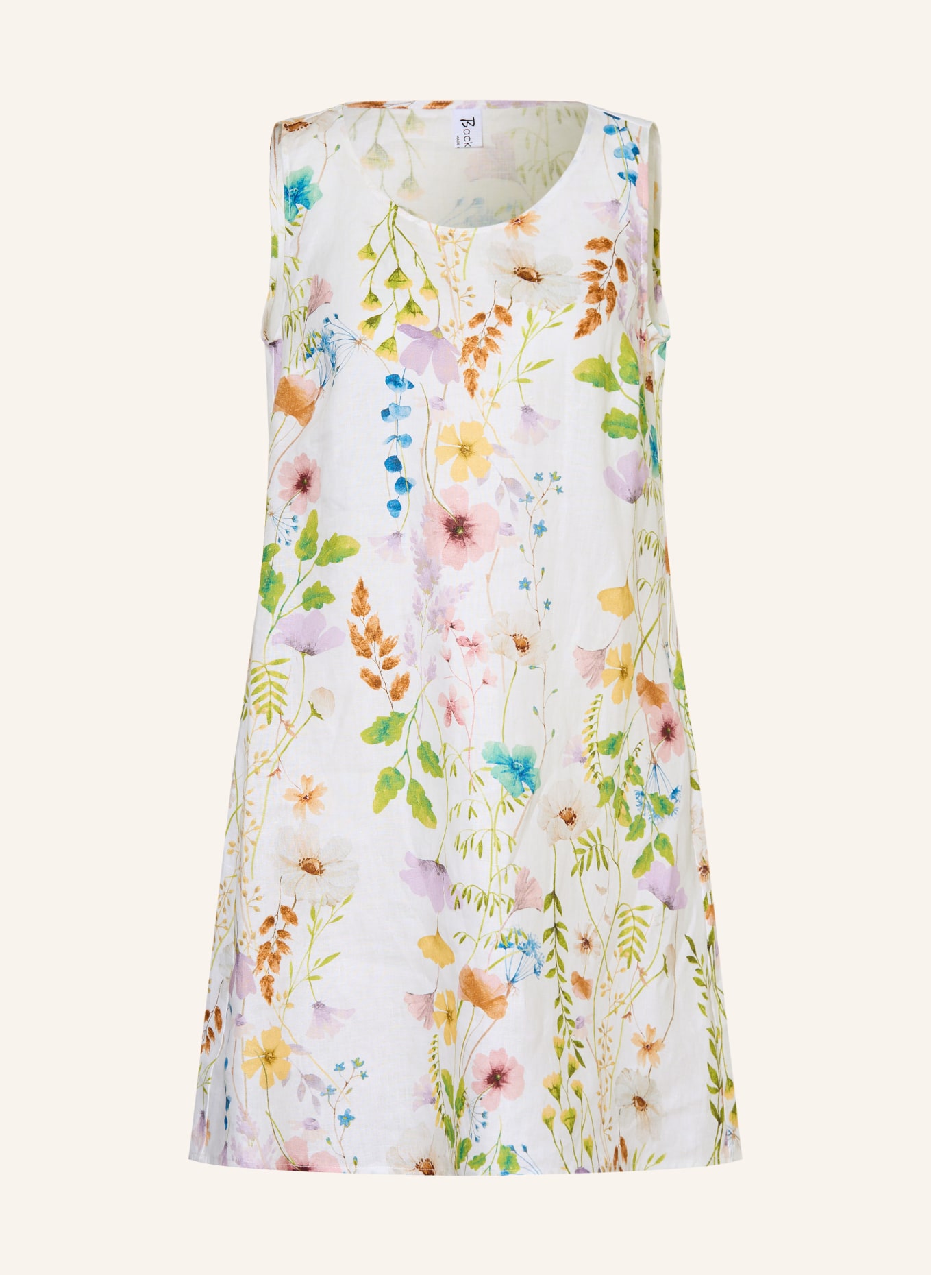 Backstage Lněné šaty ELLA: BÍLÁ / ŽLUTÁ / ZELENÁ