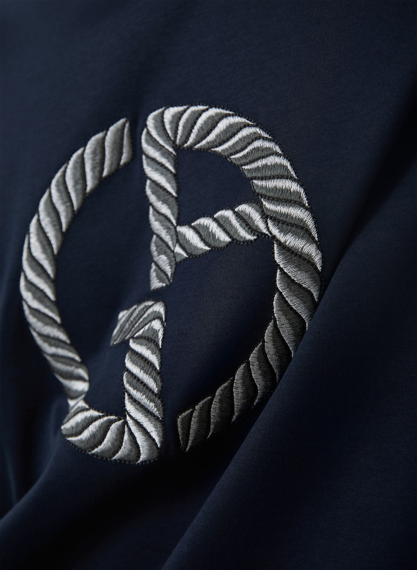 GIORGIO ARMANI T-shirt: BLEU FONCÉ