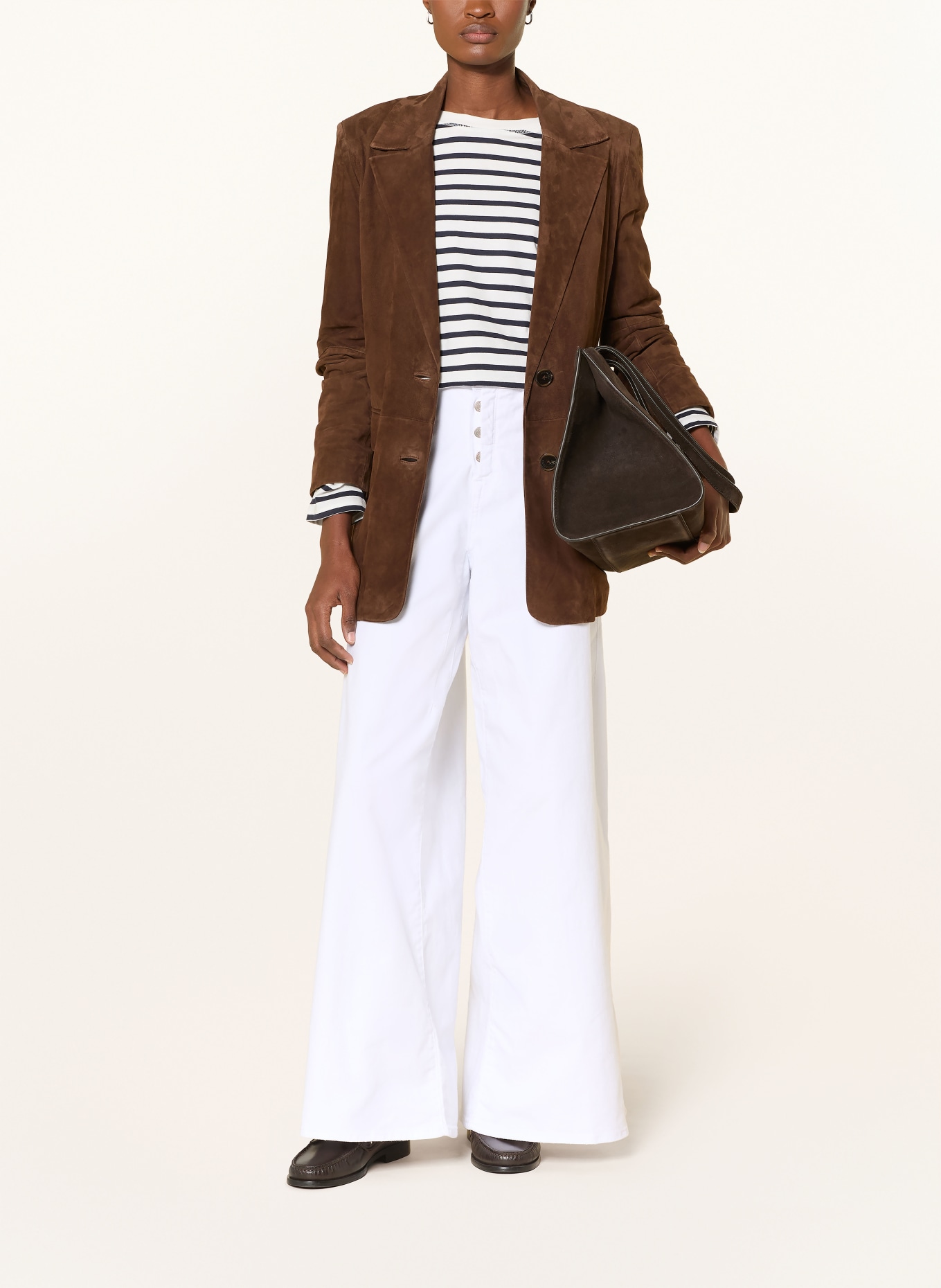 Herrlicher Jeans met wijde pijpen SHYRA: 854 silk